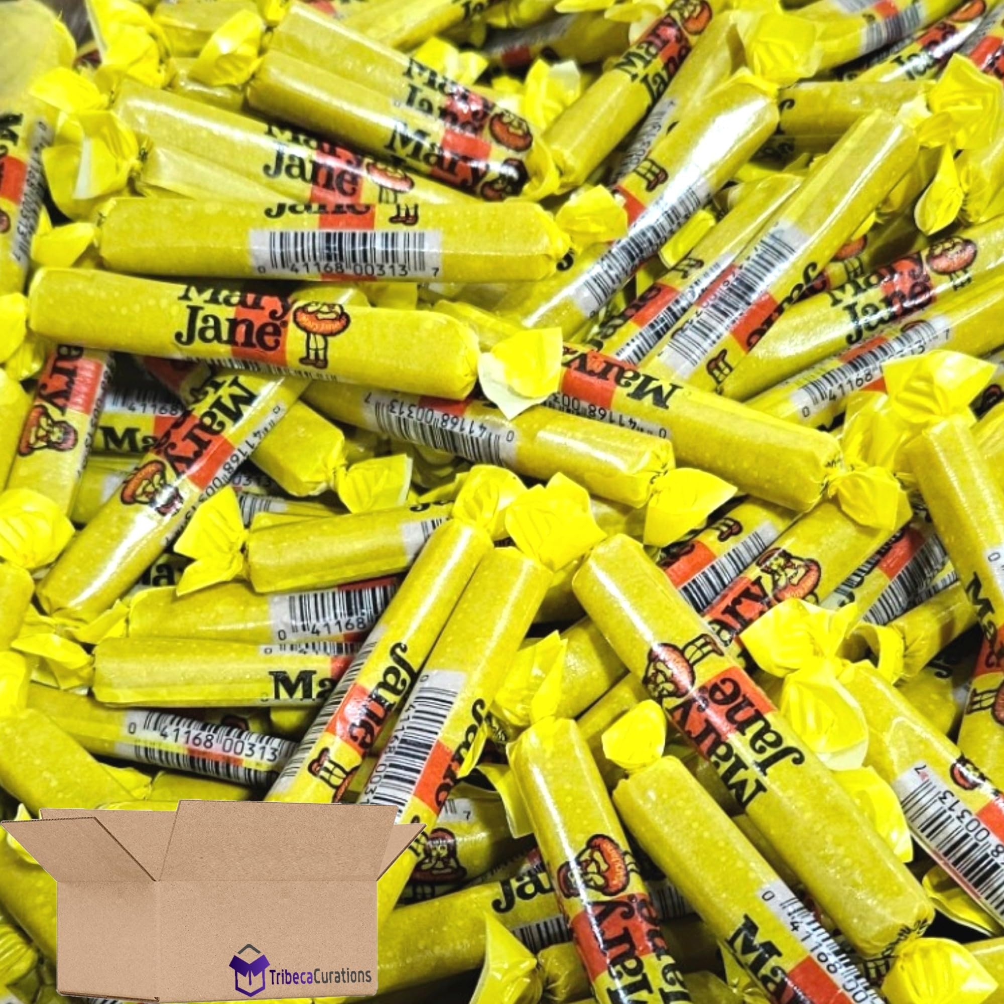 Fun Size Mary Jane Peanut Butter Candy 5 Pound Bulk Bag