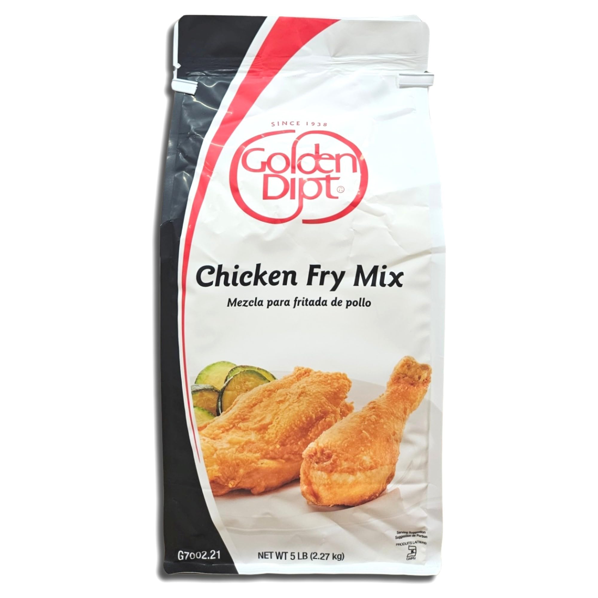 Golden Dip Chicken Fry Mix | 5 Pound Bulk Bag 3
