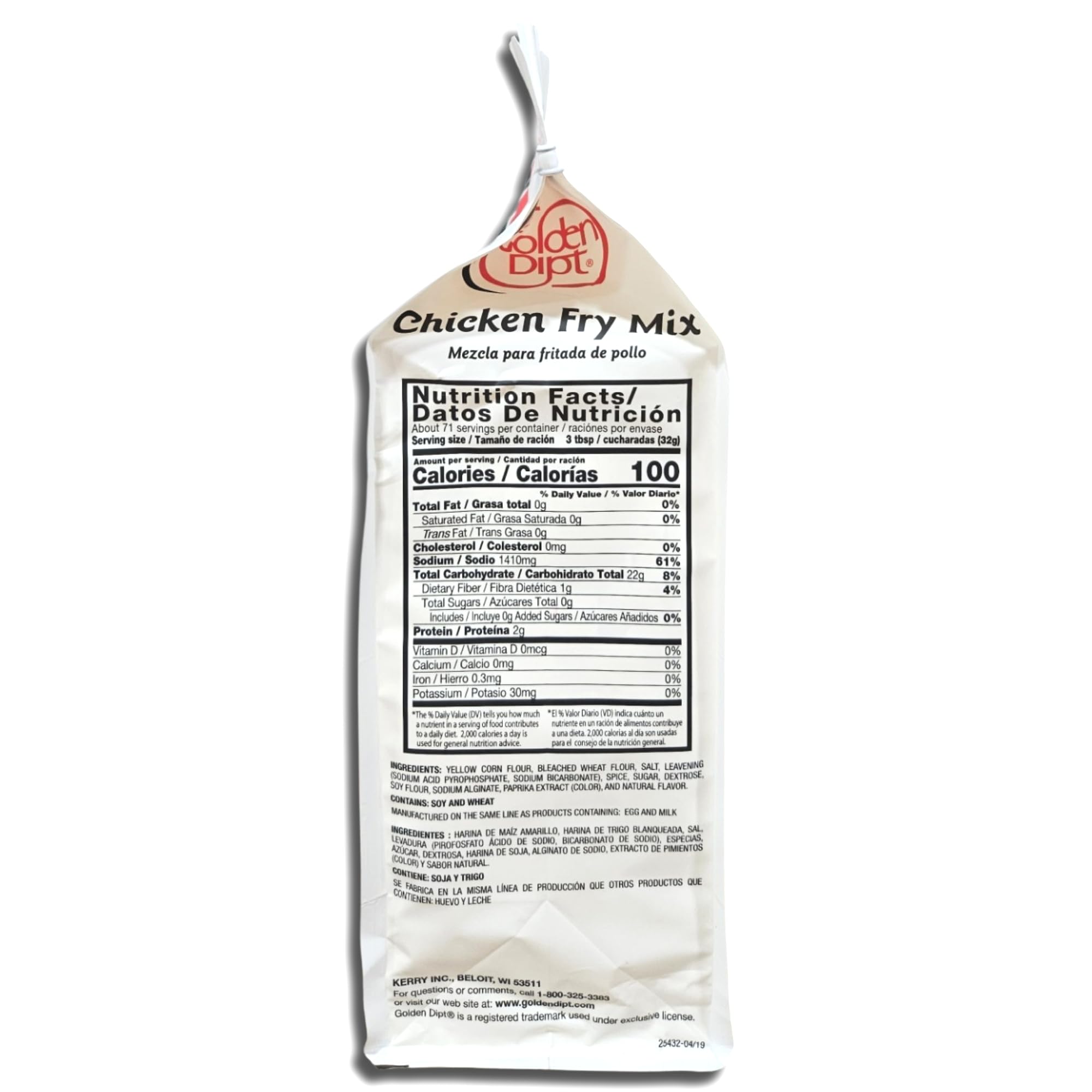 Golden Dip Chicken Fry Mix | 5 Pound Bulk Bag 4