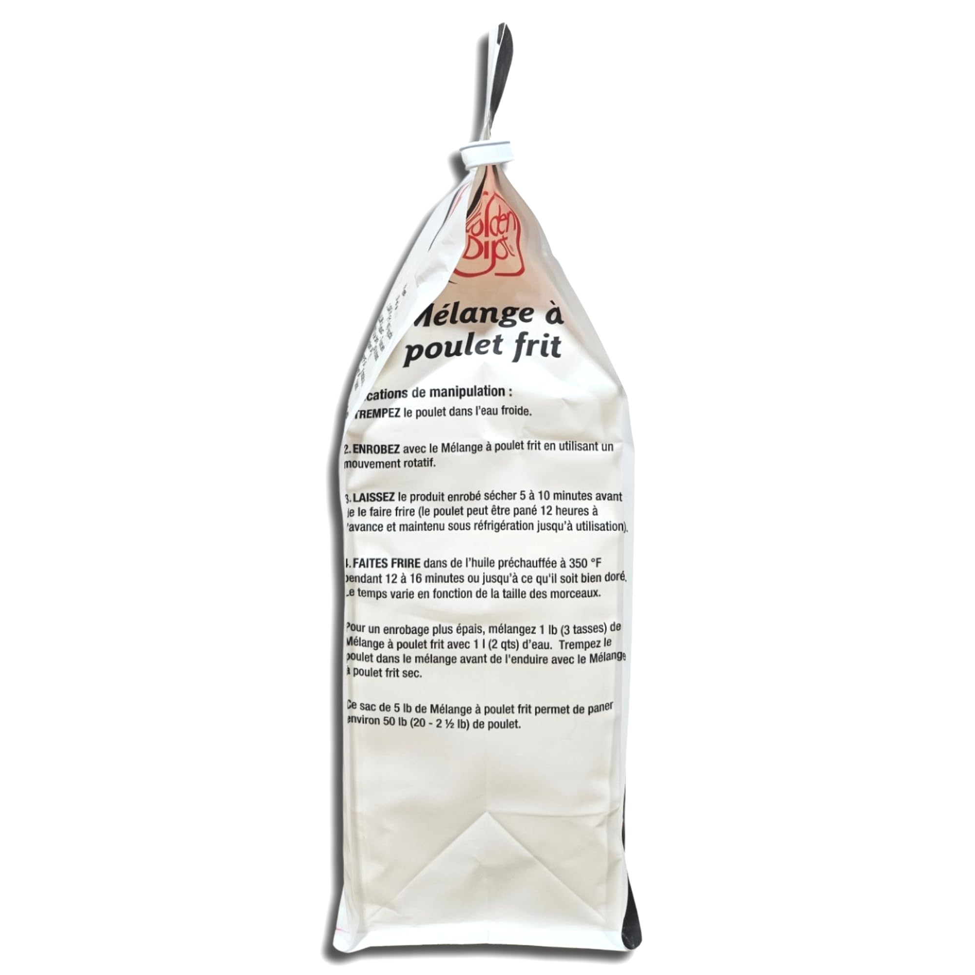 Golden Dip Chicken Fry Mix | 5 Pound Bulk Bag 5