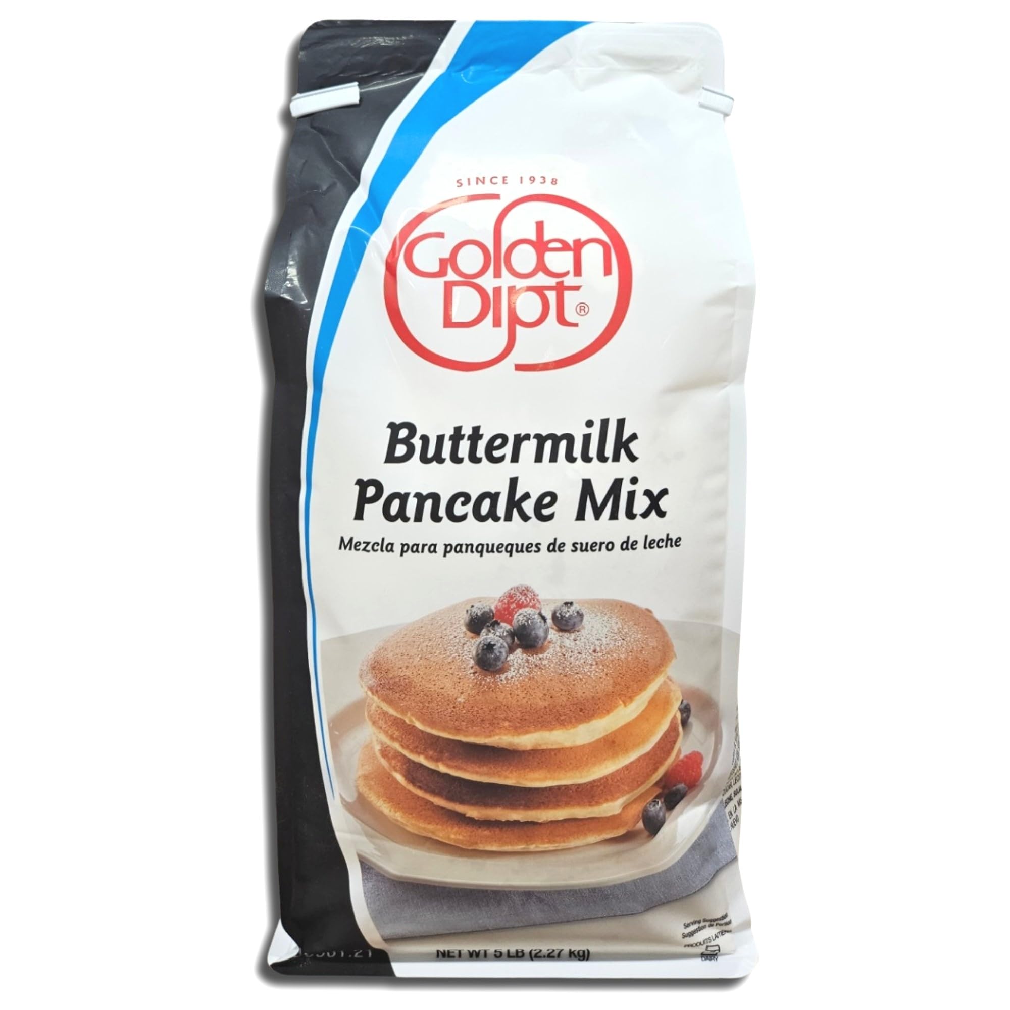 Golden Dip Buttermilk Pancake Mix | 5 Pound Bulk Bag 3