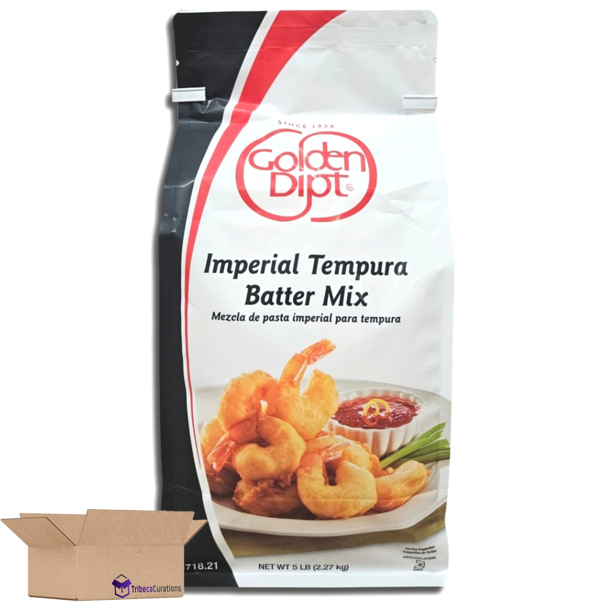 Golden Dip Imperial Tempura Batter Mix | 5 Pound Bulk Bag 2