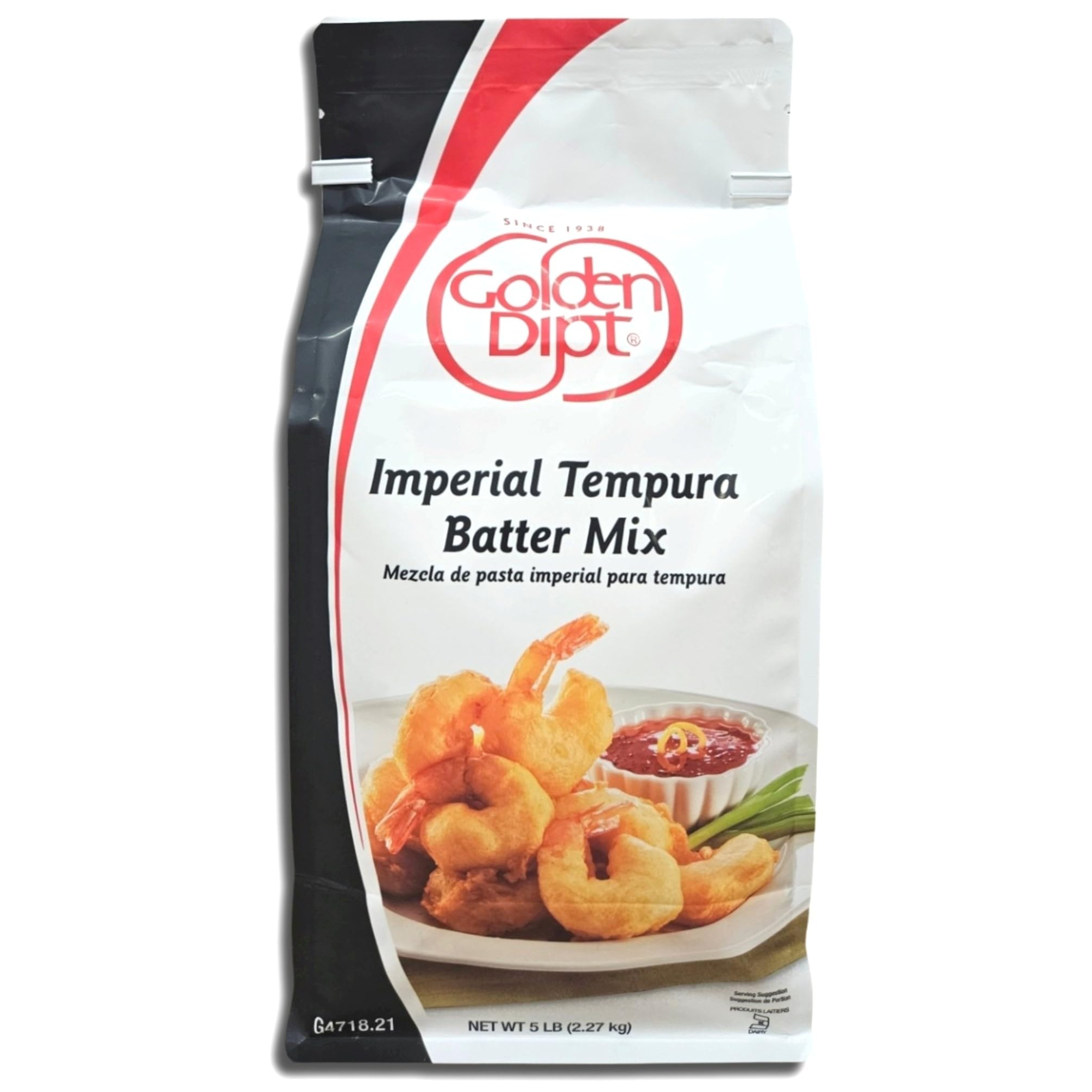 Golden Dip Imperial Tempura Batter Mix | 5 Pound Bulk Bag 3