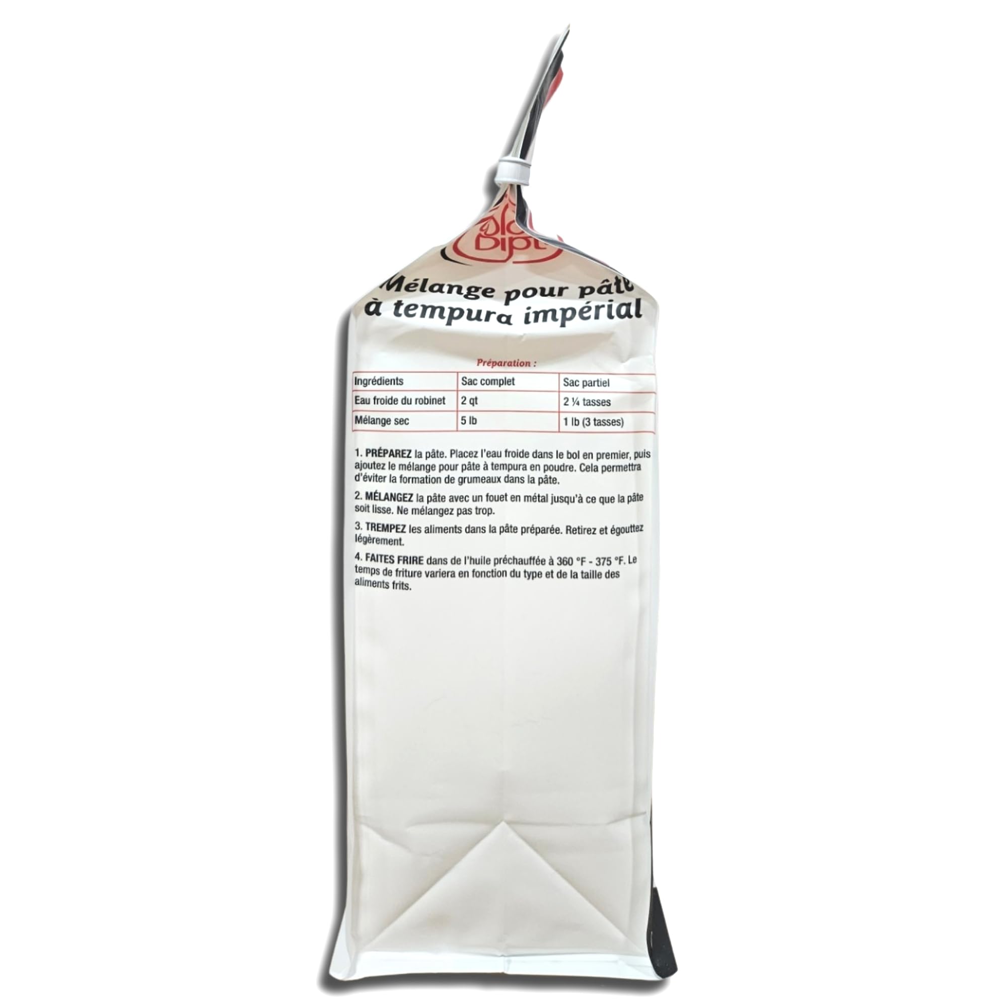 Golden Dip Imperial Tempura Batter Mix | 5 Pound Bulk Bag 5