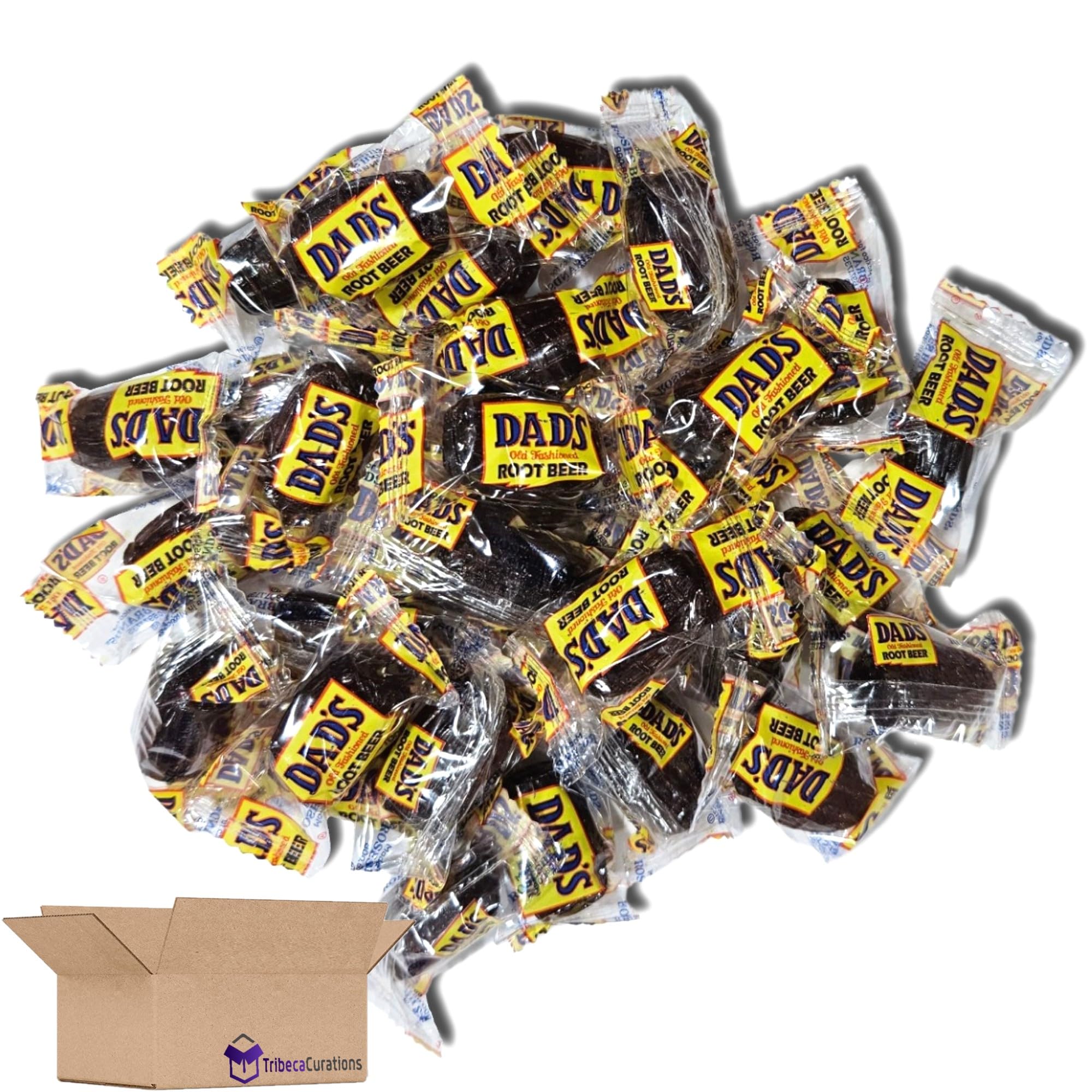 Dad's Old Fashioned Root Beer Barrels Individually Wrapped Bulk Candy 5 lbs. 4