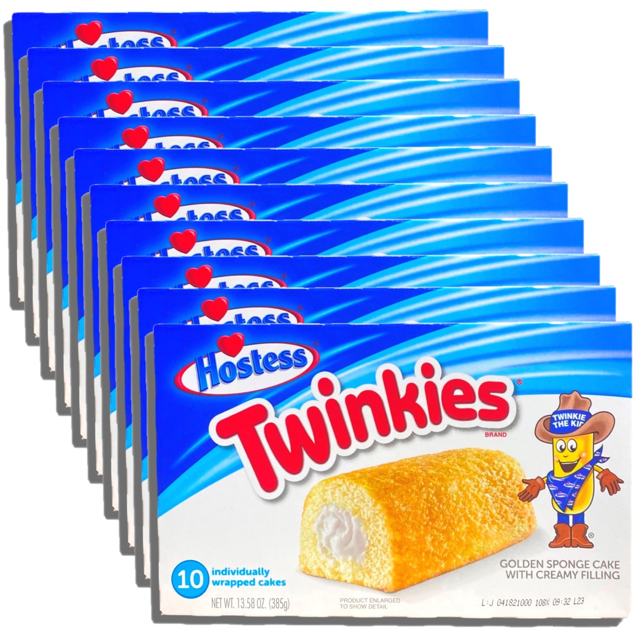 Hostess Original Twinkies Bulk Value Pack   10 Count Box | Pack of 10 (100 Total Twinkies) 5