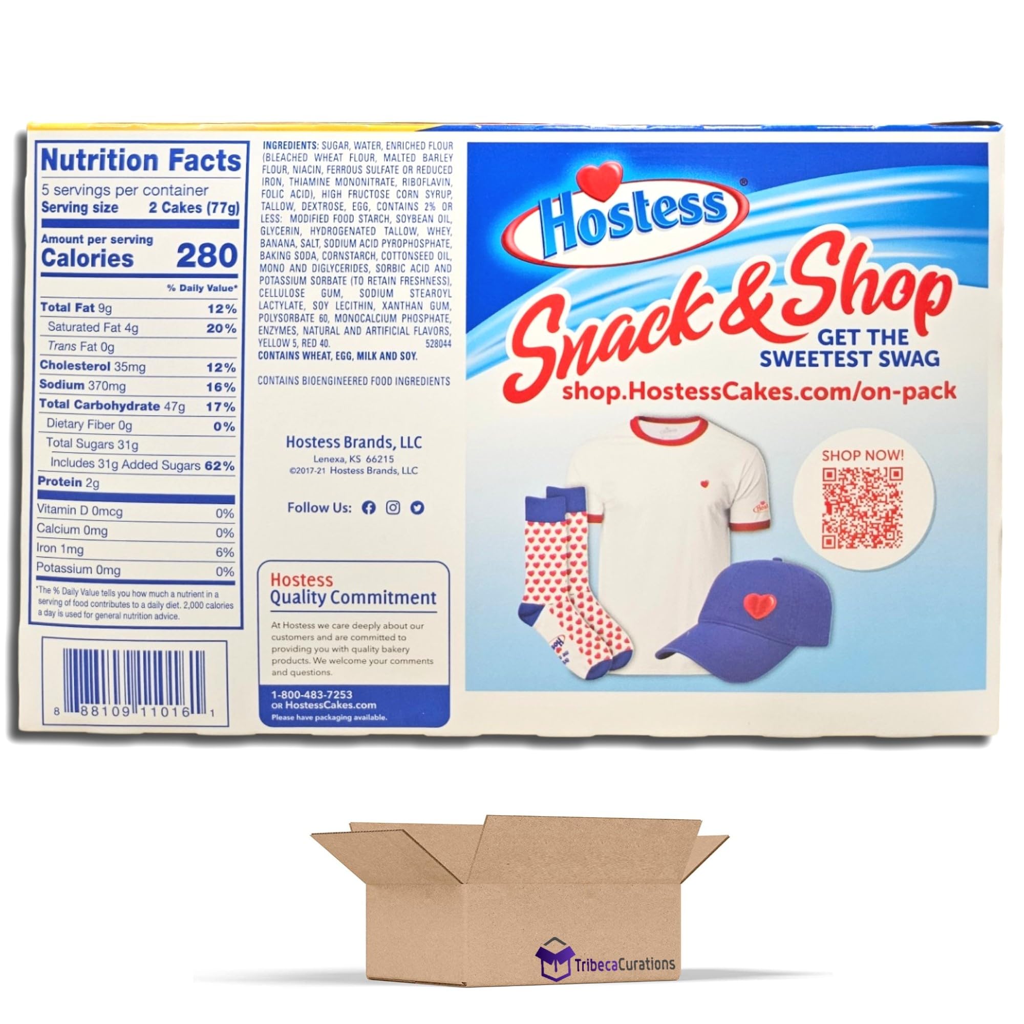 Hostess Banana Twinkies Bulk Value Pack   | 10 Count Box | Pack of 10 (100 Total Twinkies) 4