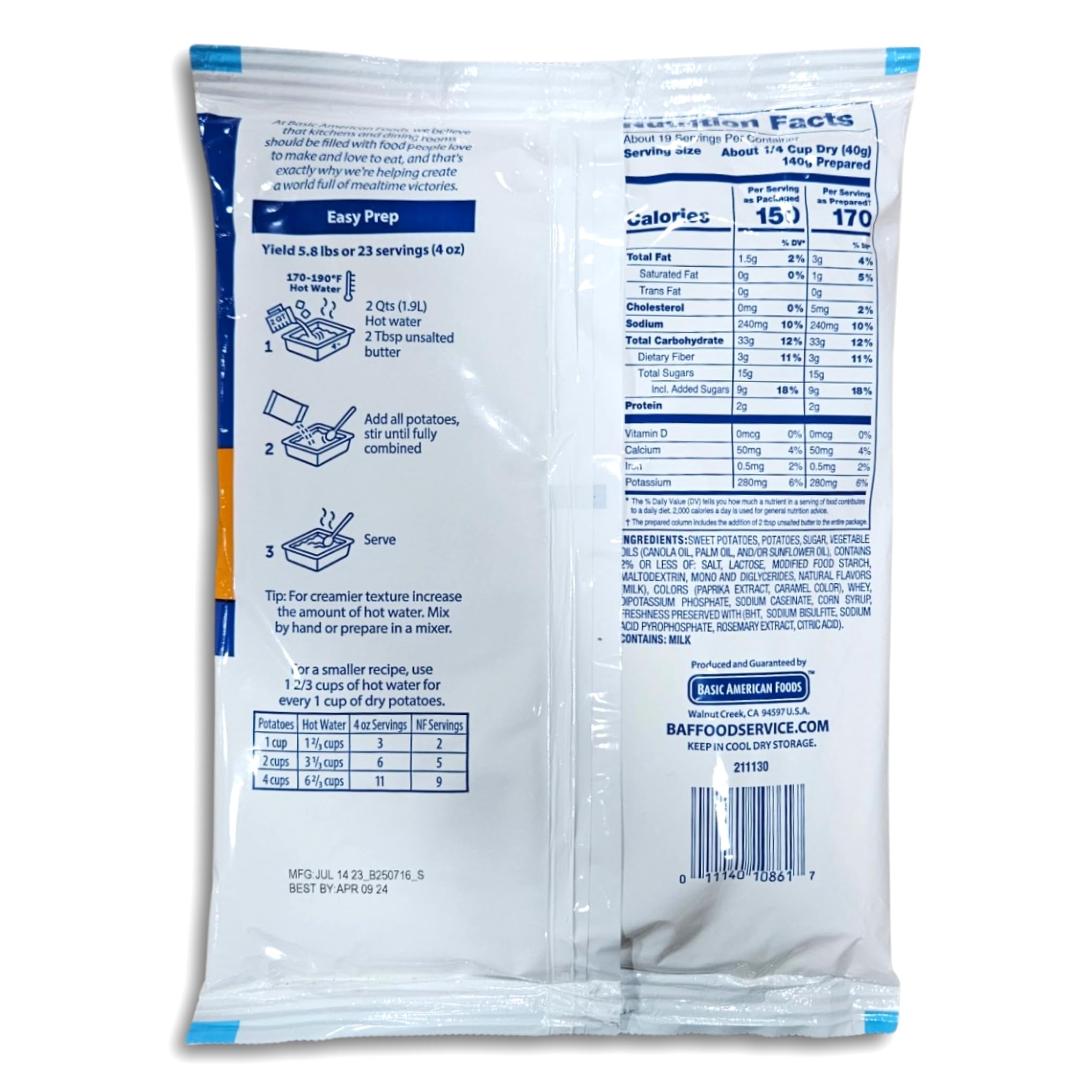 Mashed Sweet Potatoes Mix Value Pack   | 26.7 Ounce | Pack of 2 4