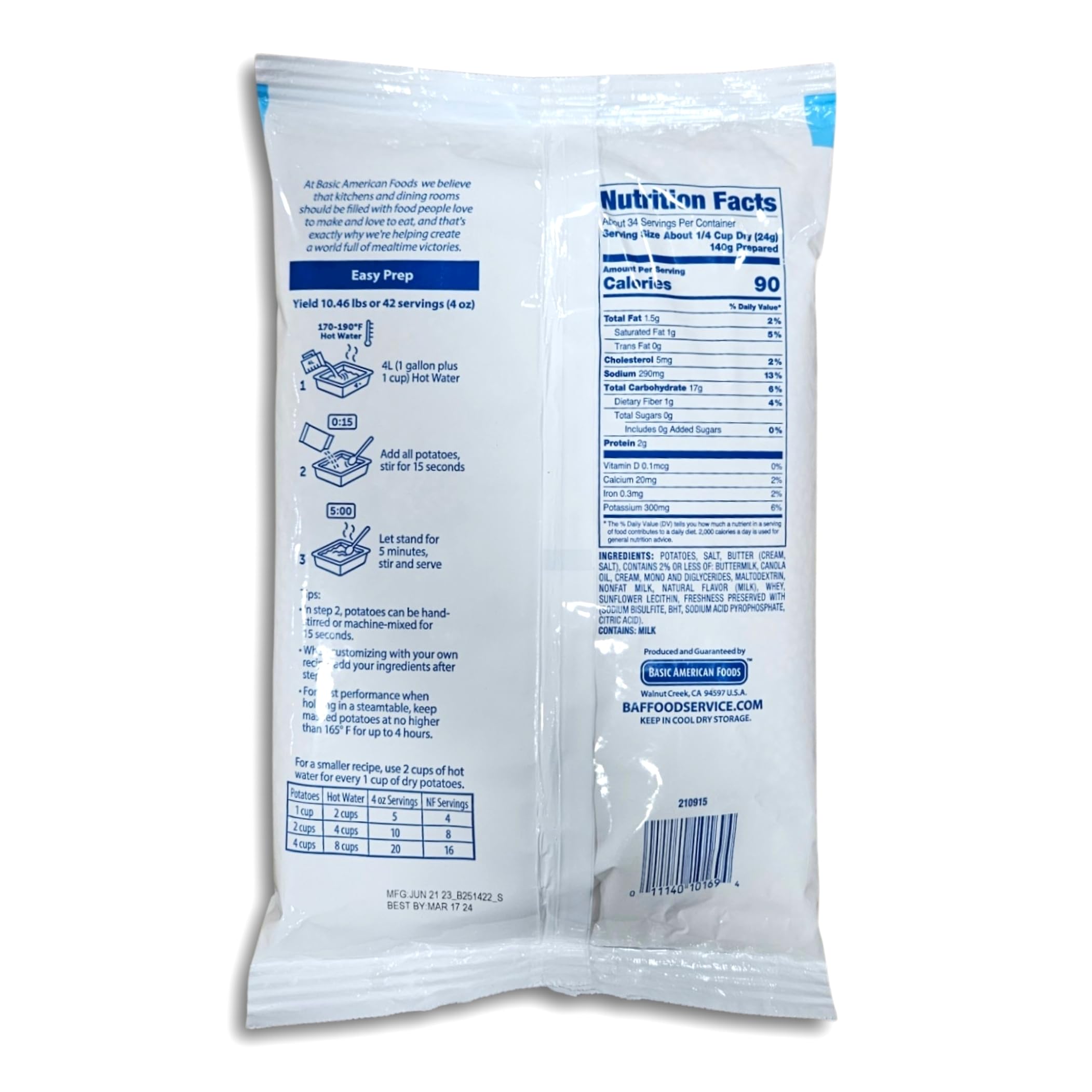 Nature's Own Mashed Potatoes Mix Value Pack   | 29.3 Ounce | Pack of 2 4