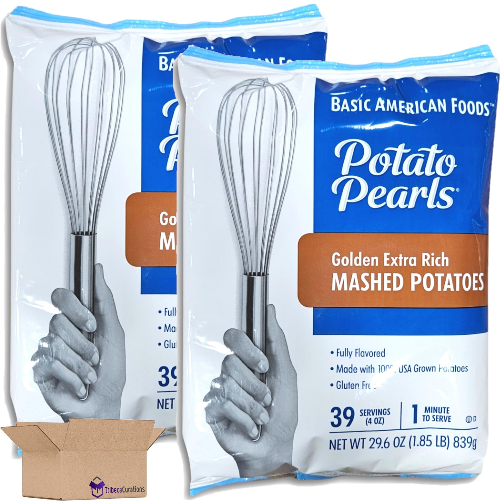 Golden Extra Rich Mashed Potatoes Mix, 29.6 Oz, 2 Pack 2