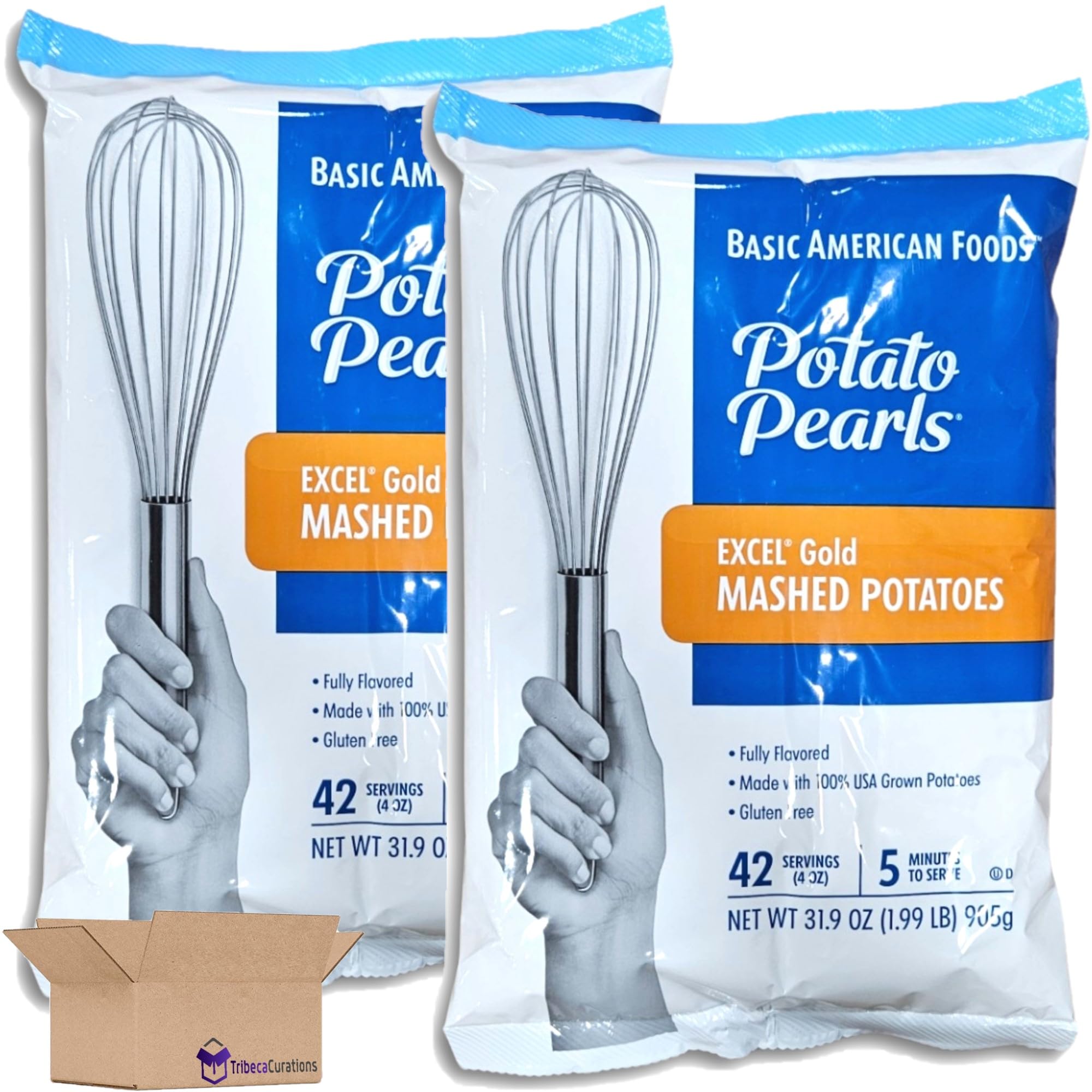 Gold Mashed Potatoes Mix Value Pack   | 31.9 Ounce | Pack of 2 2