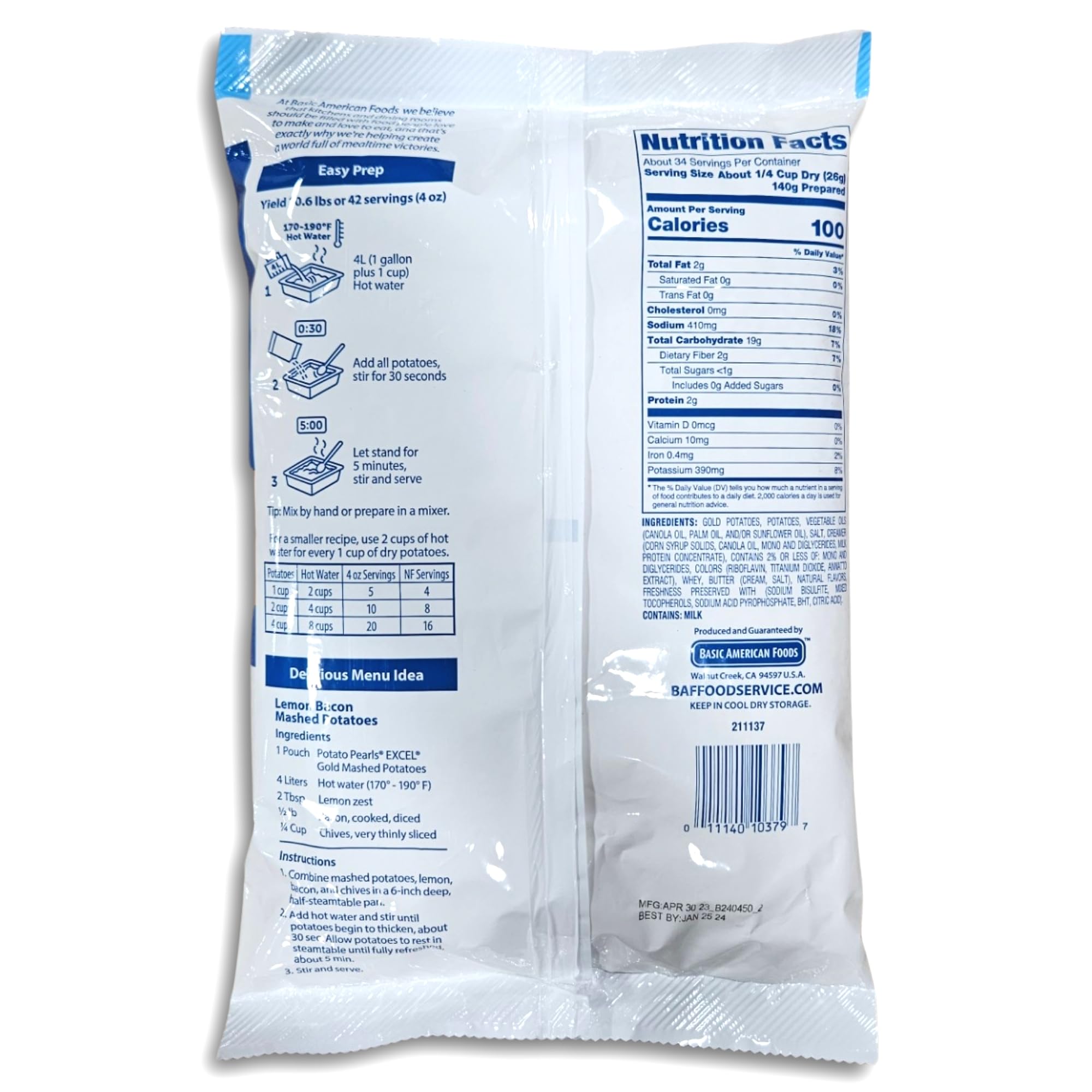 Gold Mashed Potatoes Mix Value Pack   | 31.9 Ounce | Pack of 2 4