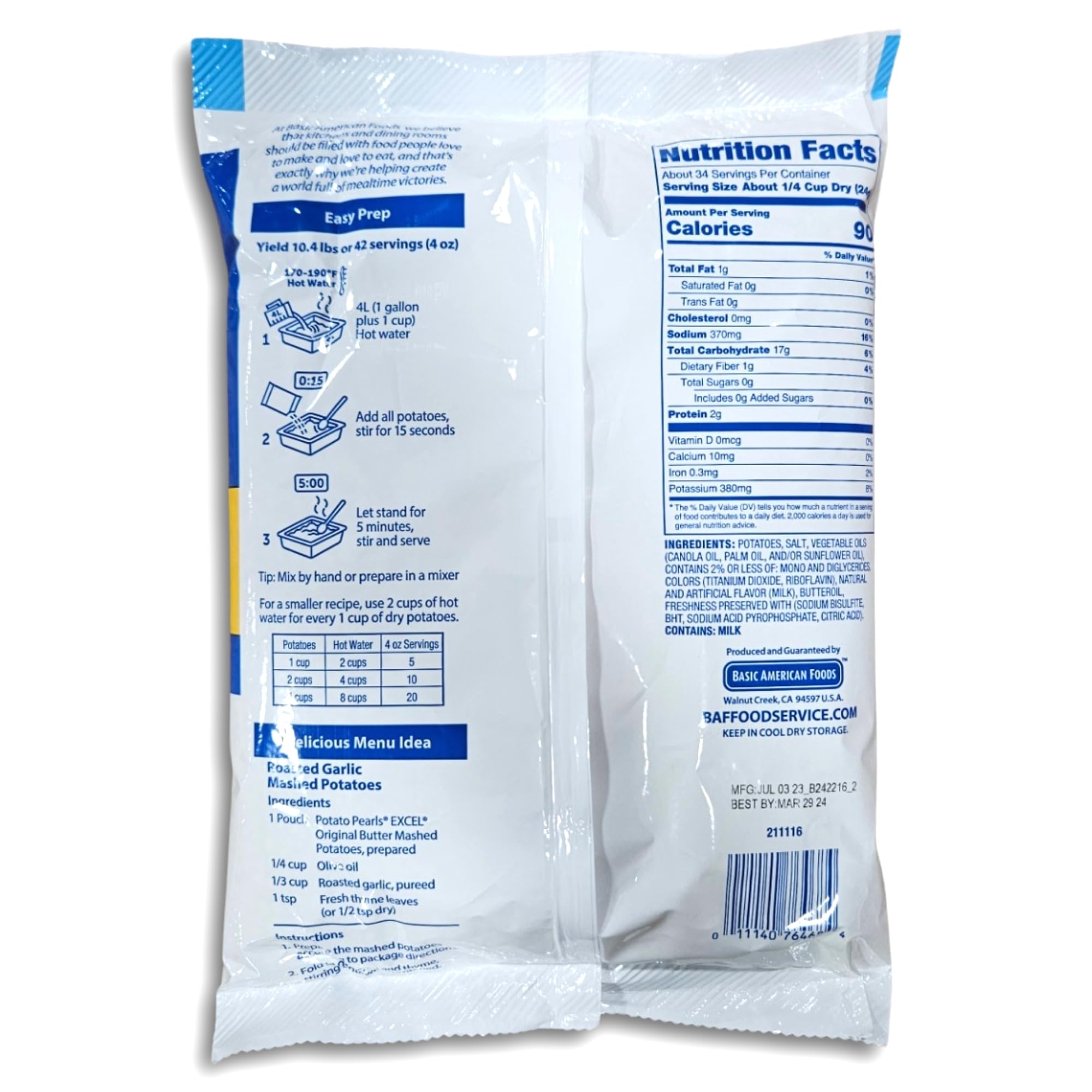 Original Butter Mashed Potatoes Mix Value Pack   28 Ounce | Pack of 2 4