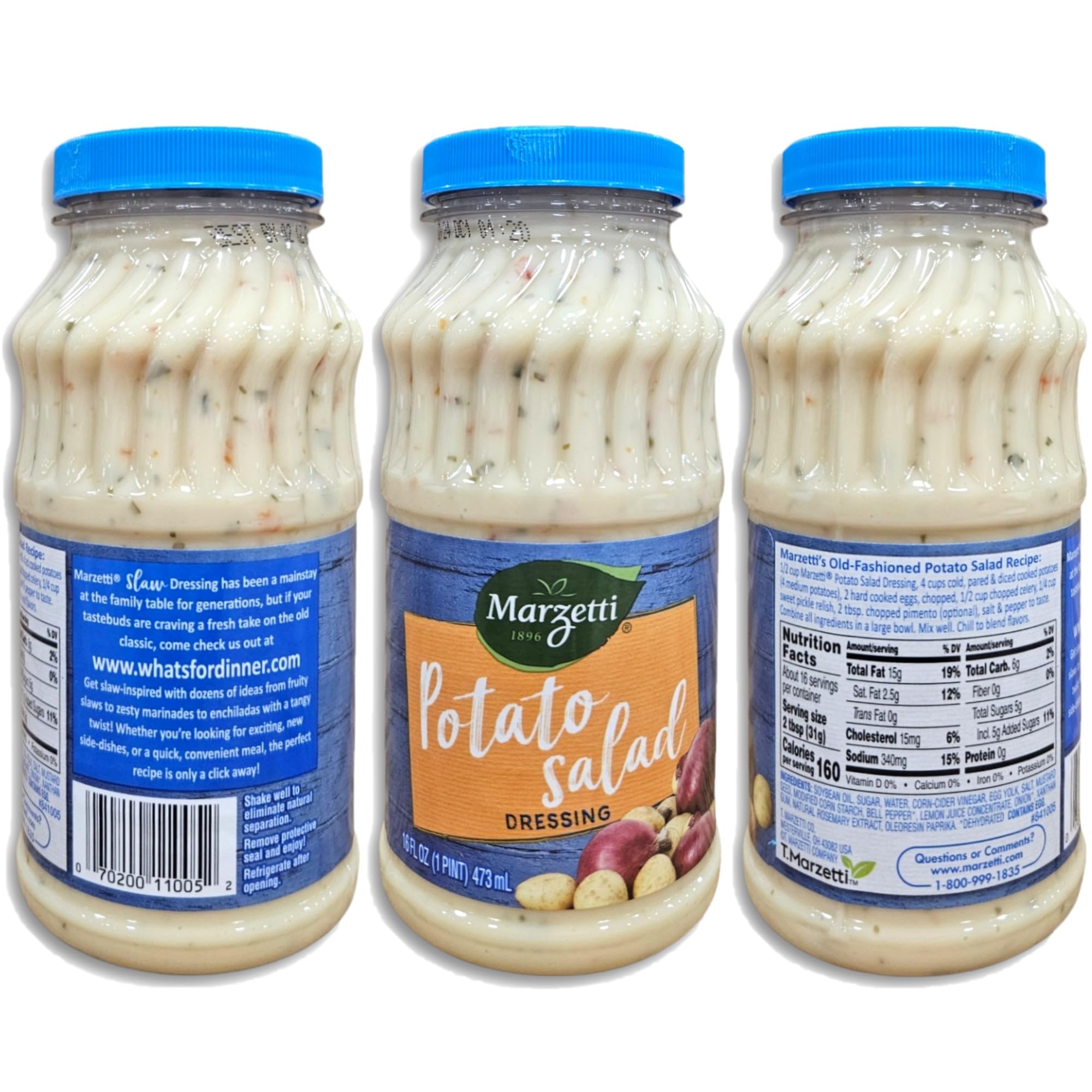 Marzetti Potato Salad Salad Dressing Value Pack   16 Fl Oz | Pack of 3 2