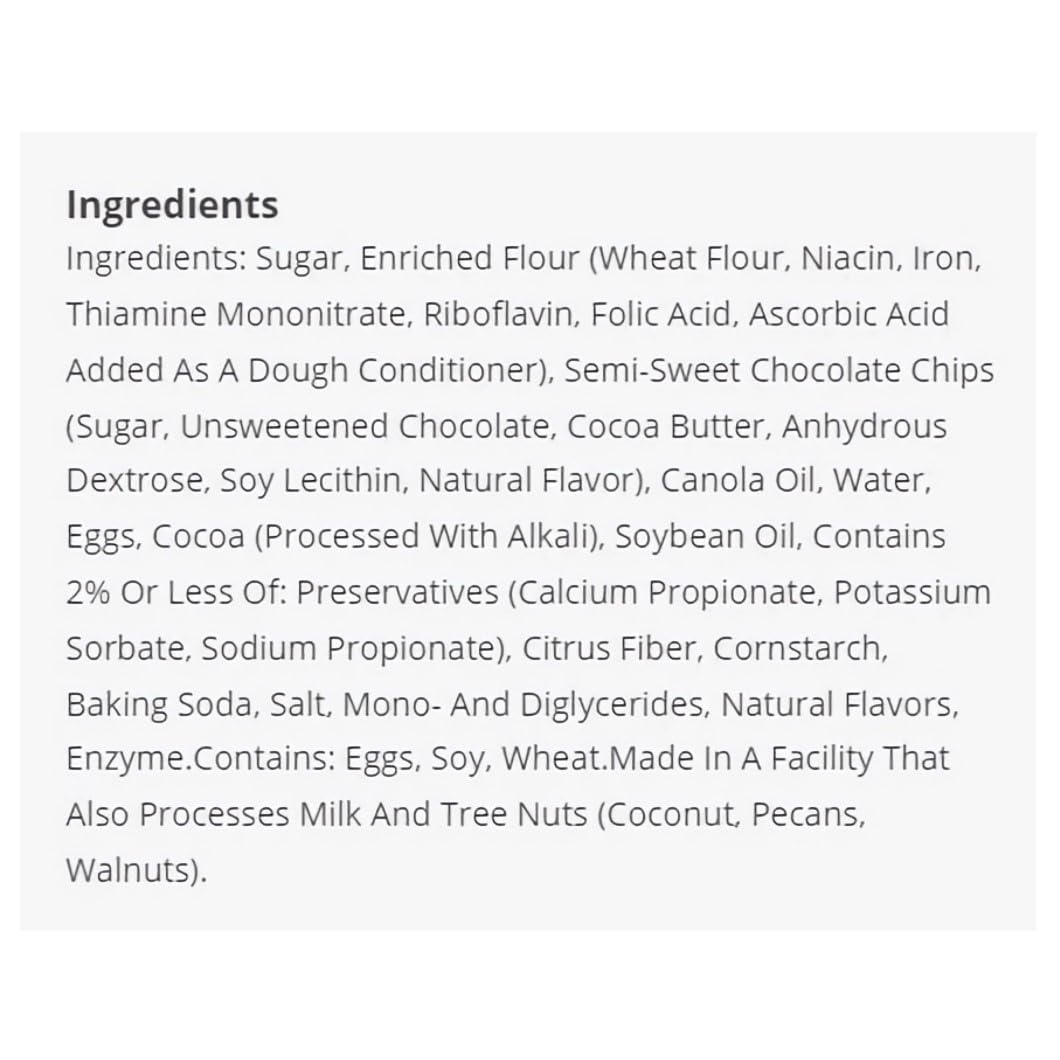 Otis Spunkmeyer Individually Wrapped Brownie Value Pack, 12 Count 4