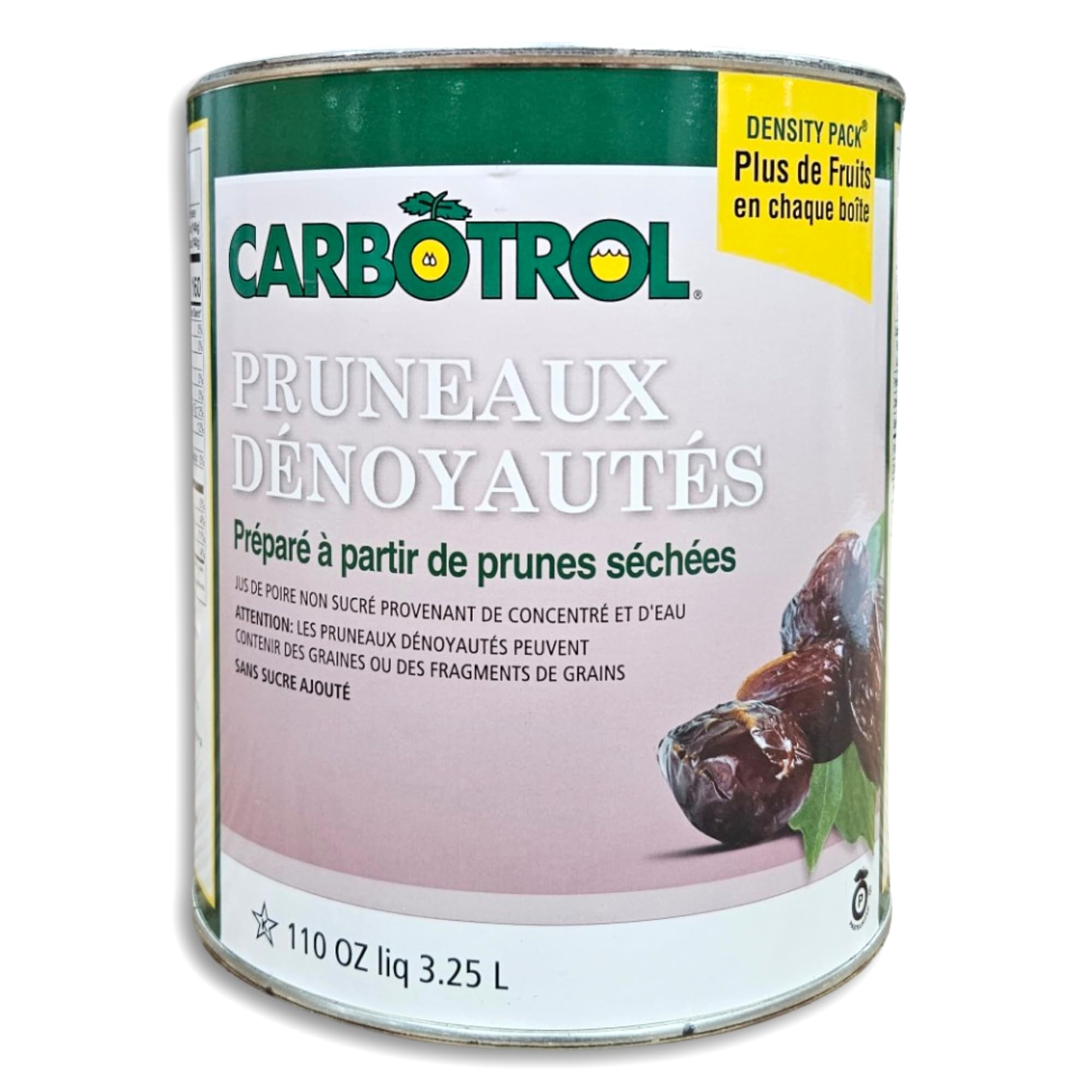 Carbotrol | Pitted Prunes in Juice Value Pack | 110 Ounce Density Pack 3 Cans 5
