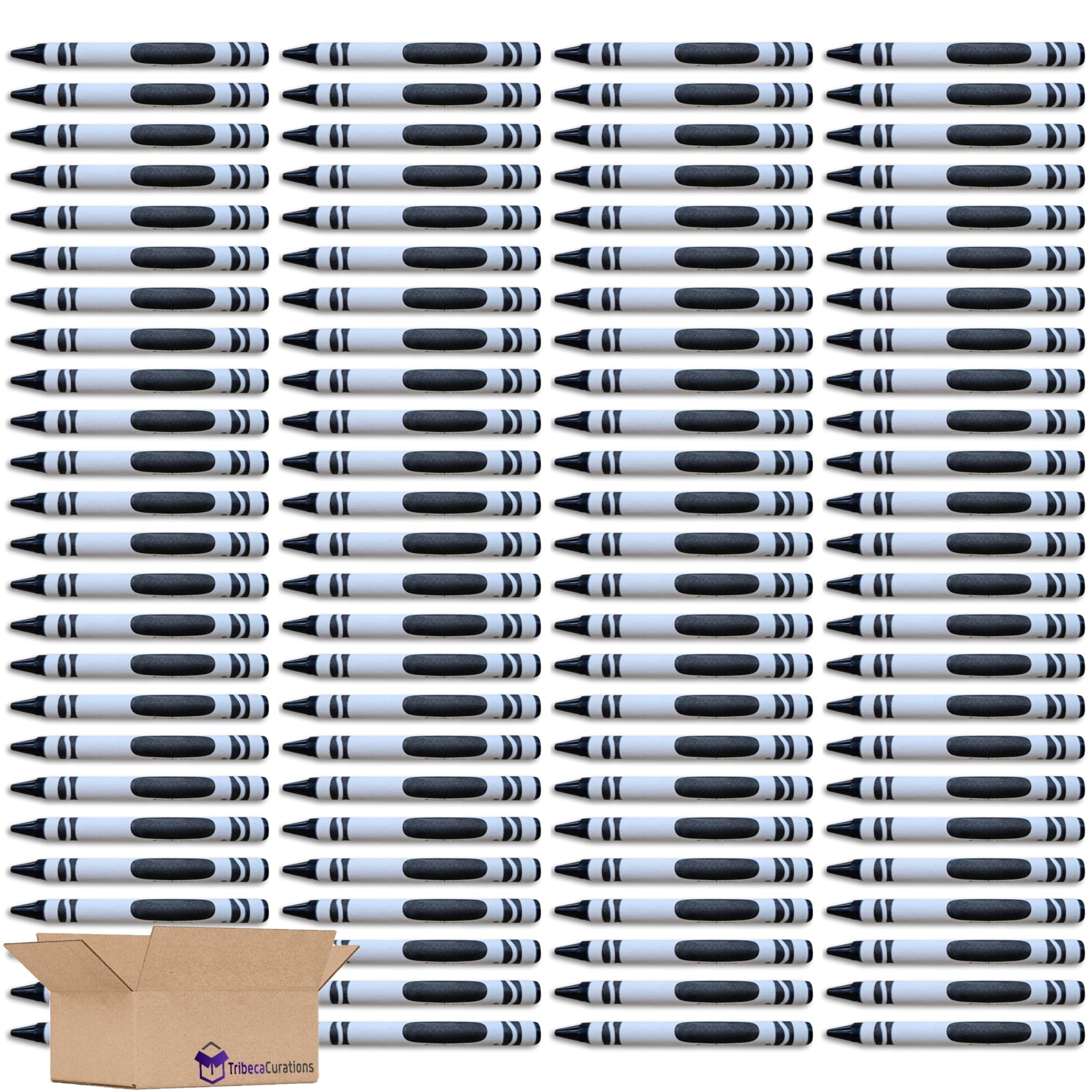 Black Crayon Bulk Value Pack 100 Count 3