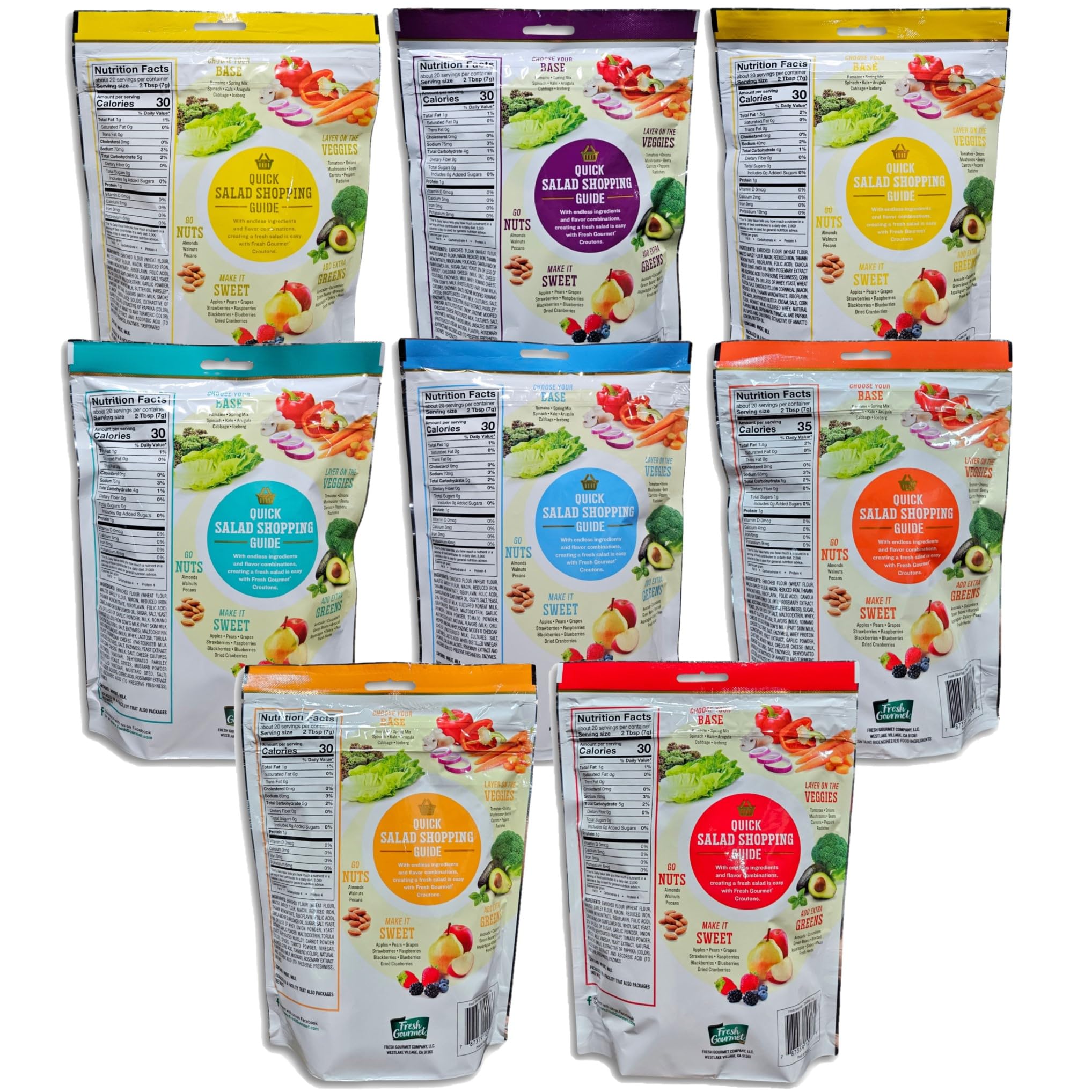Ultimate Crouton Variety Pack | 8 Unique Flavors   5 Ounce Bag | Pack of 8 4
