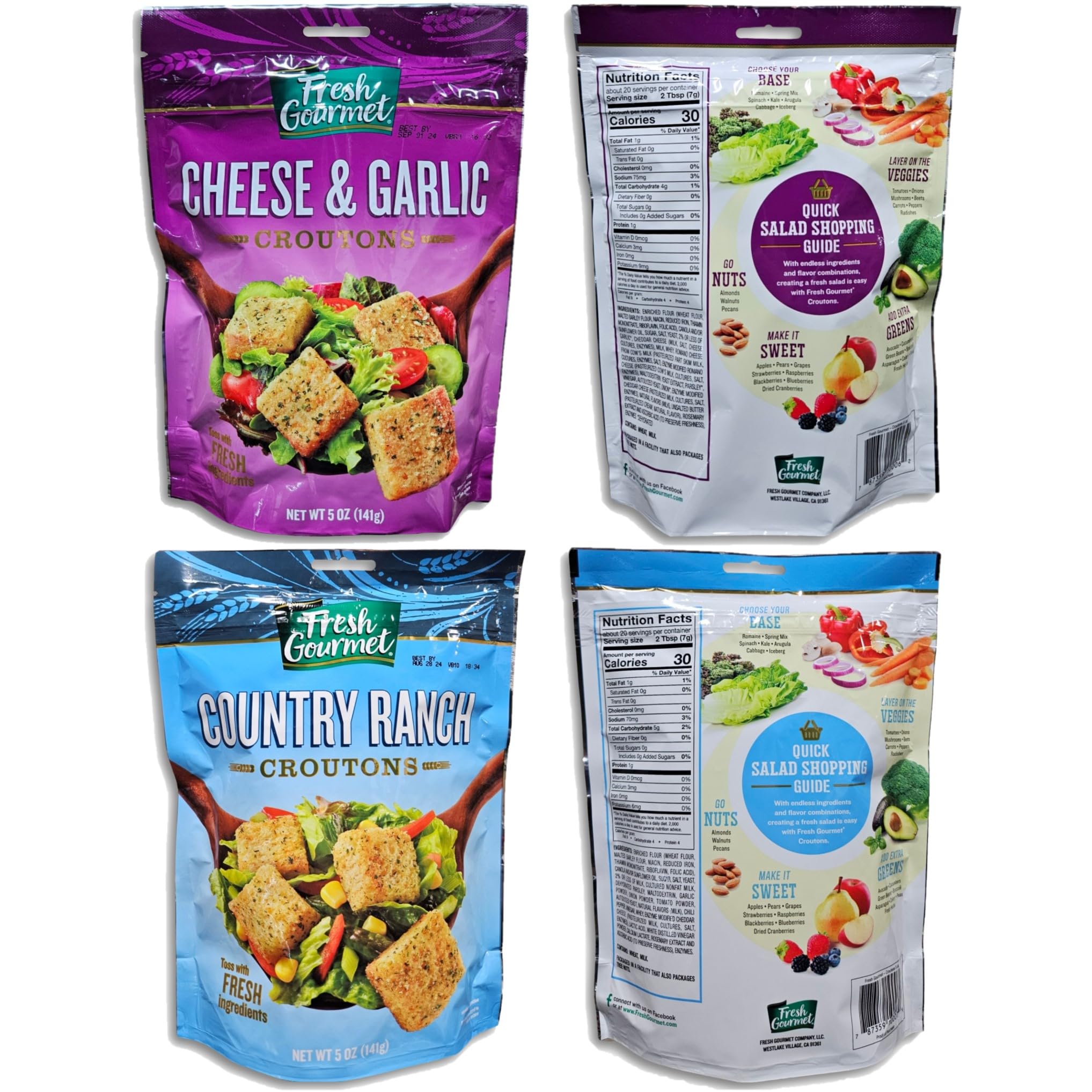 Ultimate Crouton Variety Pack | 8 Unique Flavors   5 Ounce Bag | Pack of 8 6