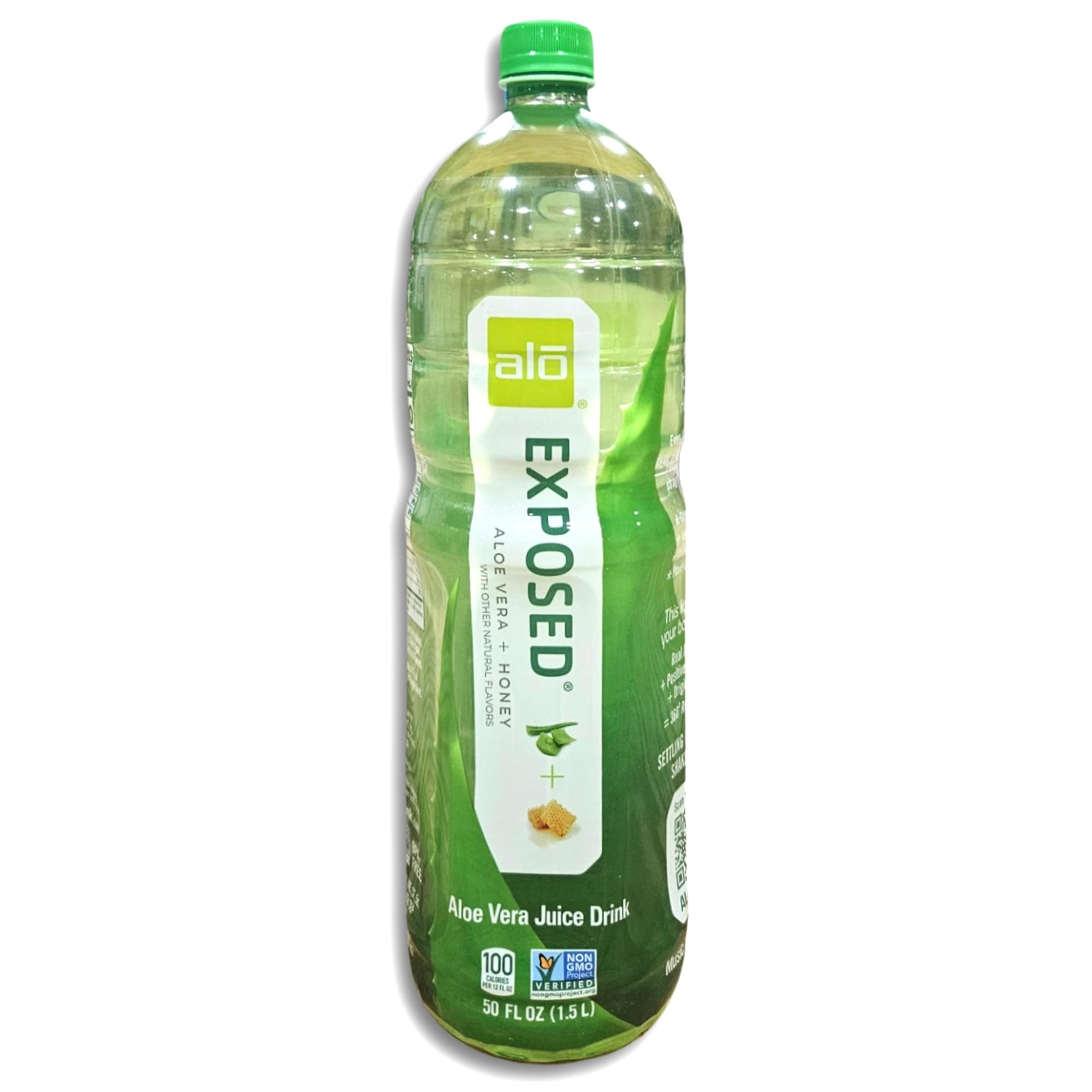 Alo Exposed | Aloe Vera & Honey Juice Drink | Huge 50 Fl Oz | Case of 6 3