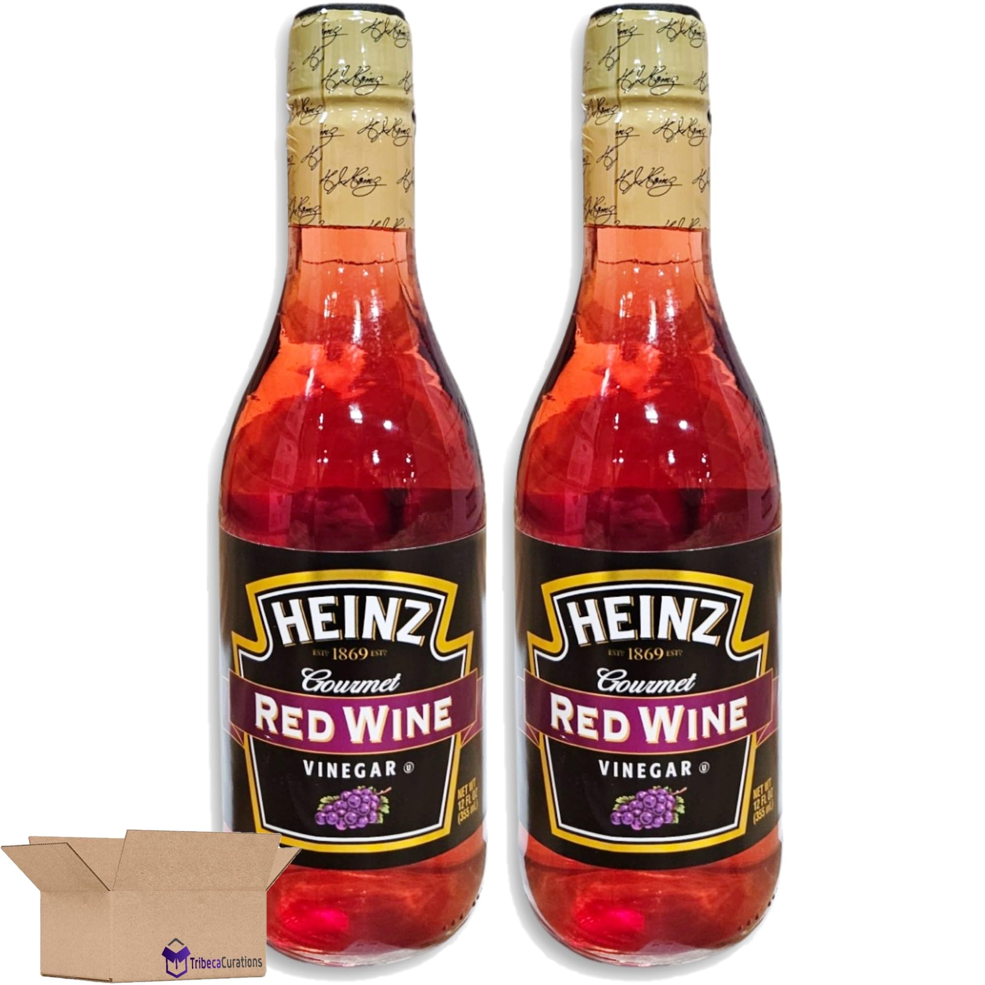 Gourmet Red Wine Vinegar Value Pack   | 12 Fl Oz | Pack of 2