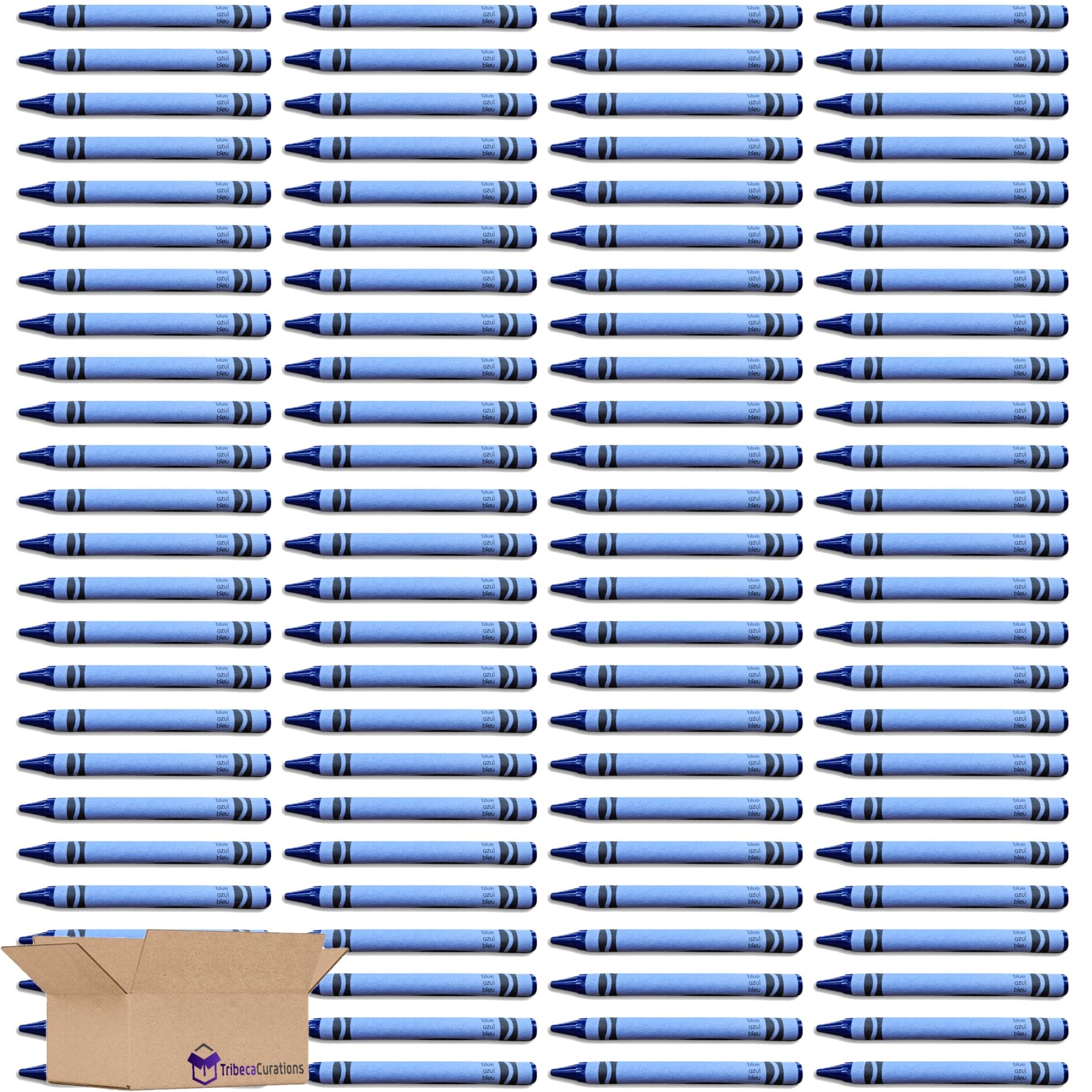 Blue Crayon Bulk Value Pack | Premium | 100 Count