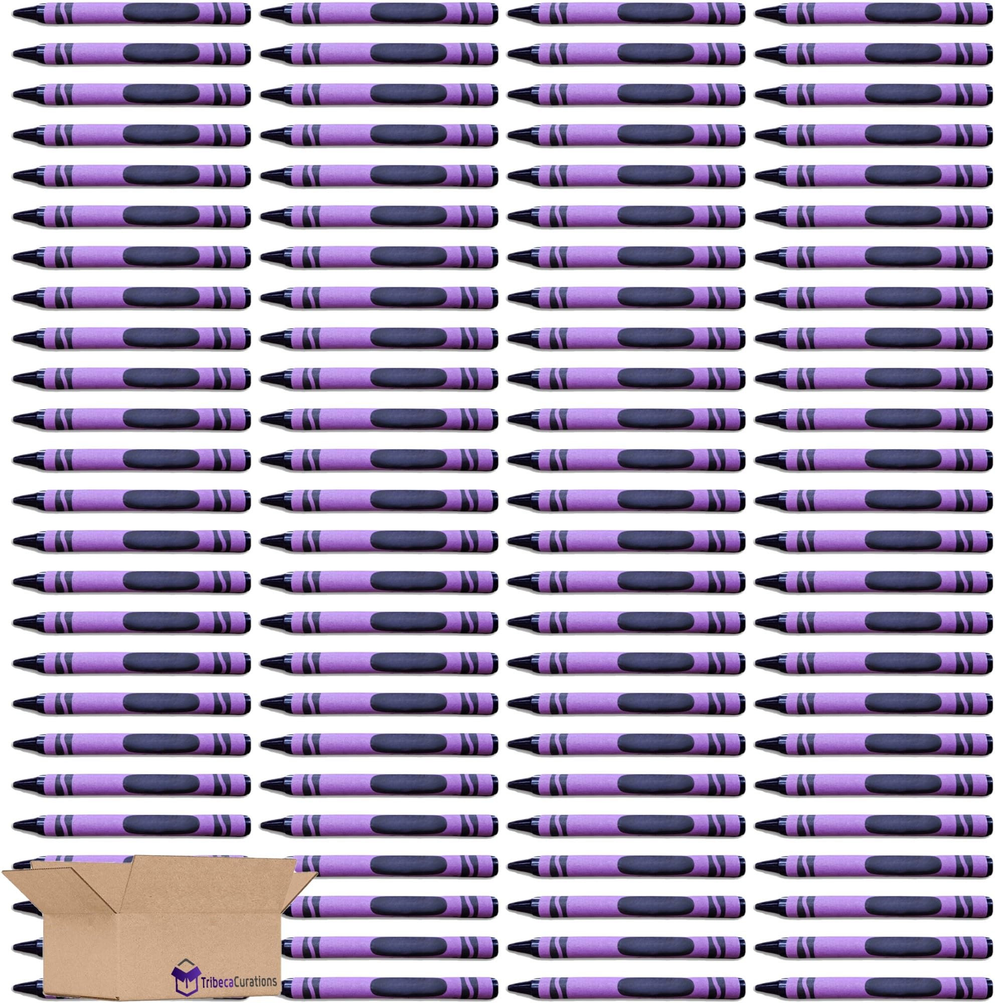 Violet (Purple) Crayon Bulk Value Pack   | 100 Count 3