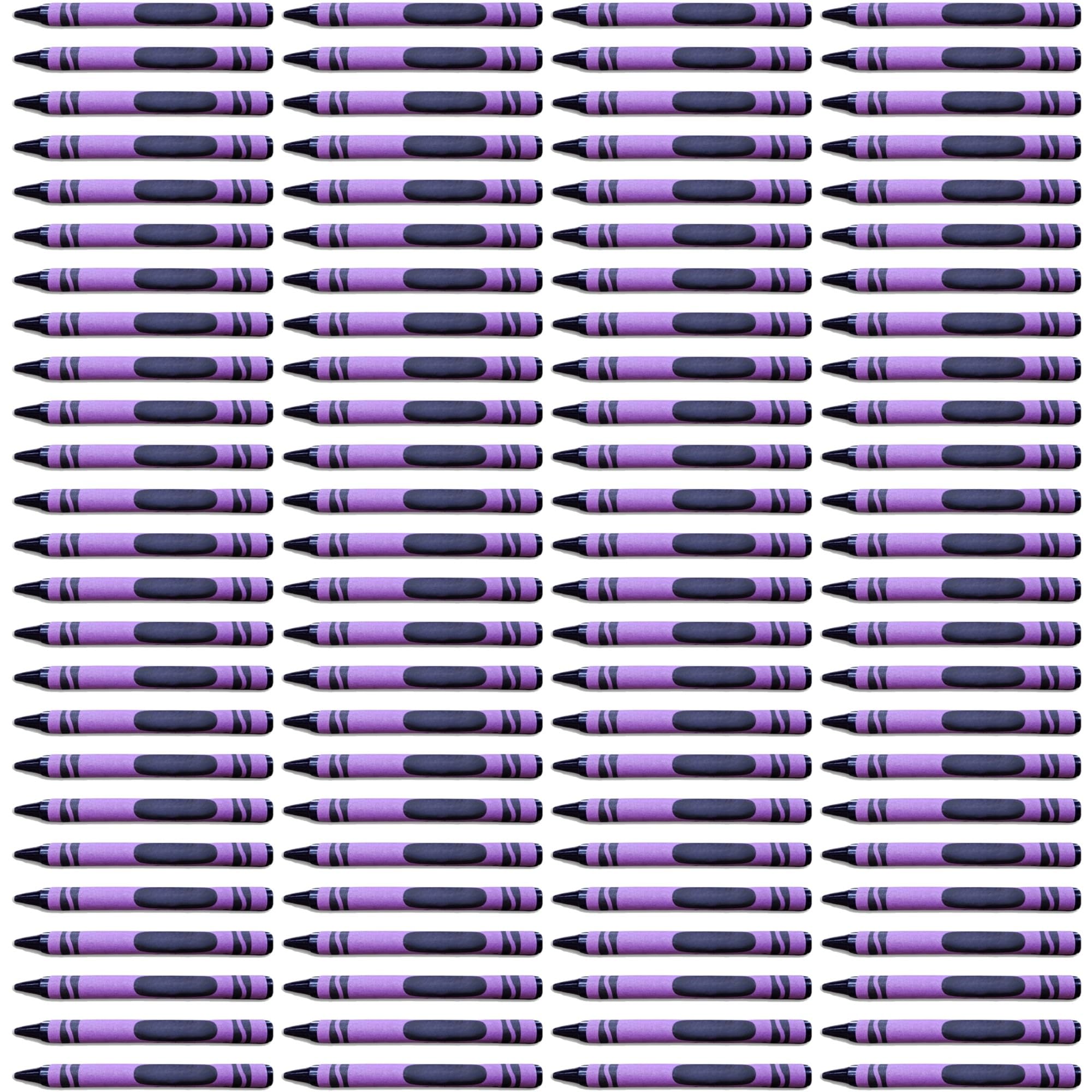 Violet (Purple) Crayon Bulk Value Pack   | 100 Count 6