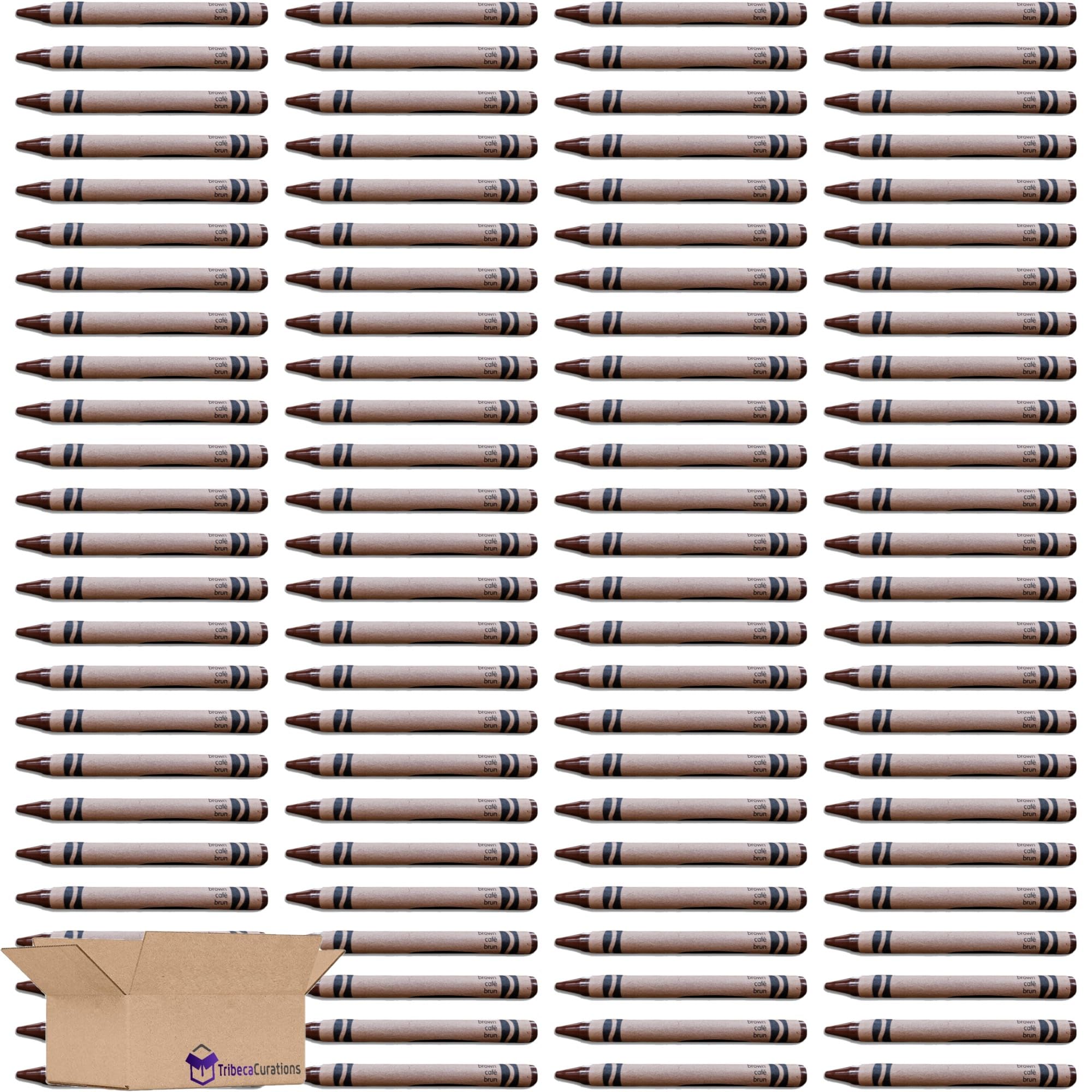 Brown Crayon Bulk Value Pack |  d 100 Count