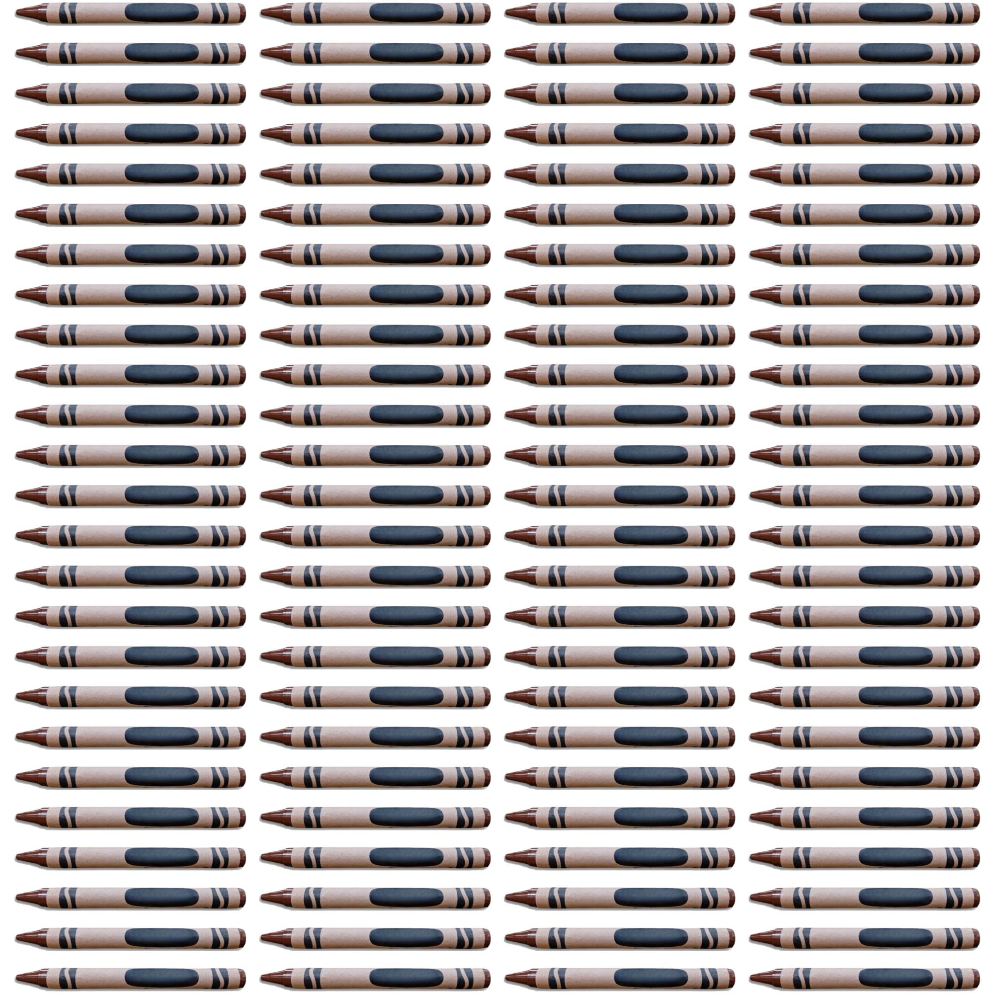 Brown Crayon Bulk Value Pack |  d 100 Count 6