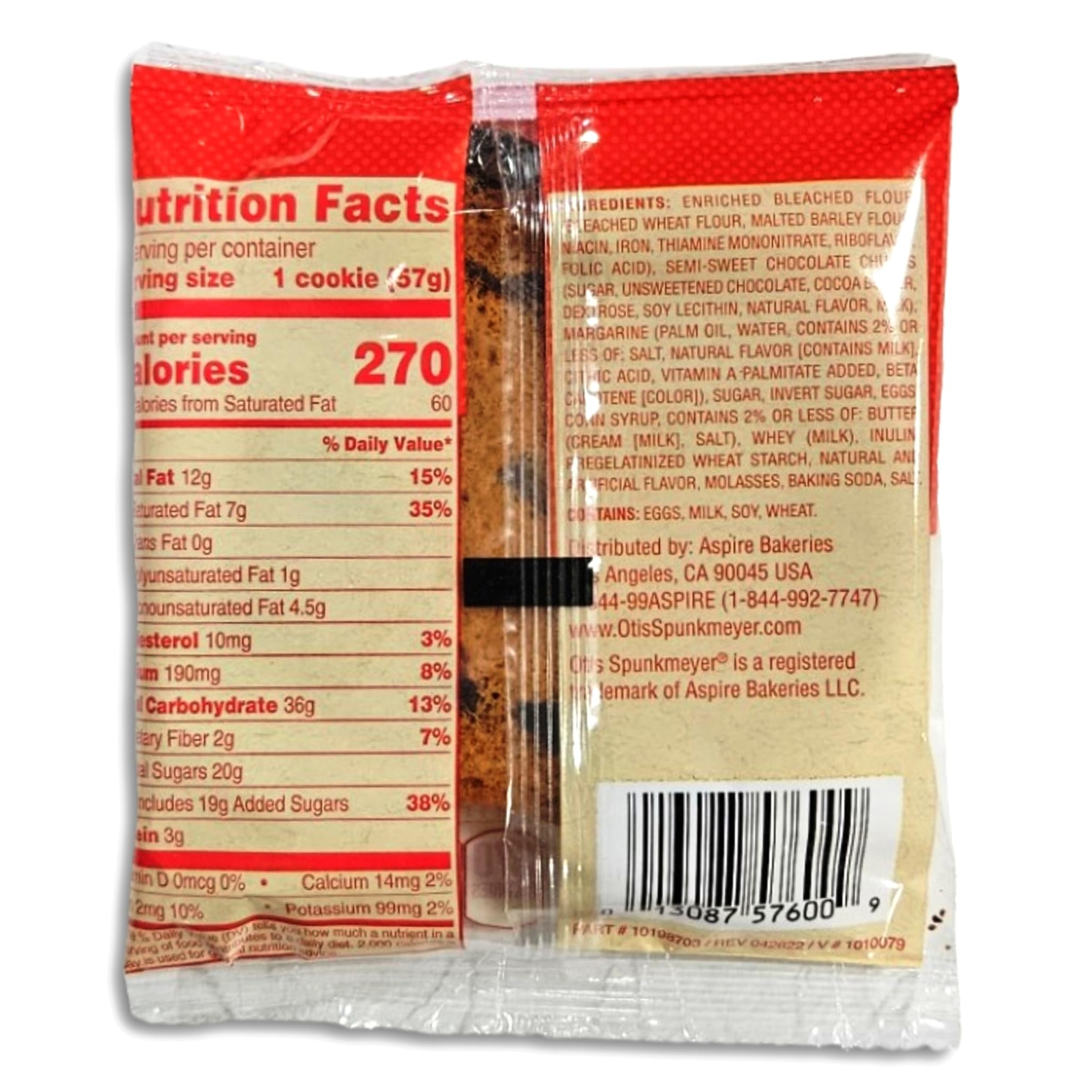 Otis Spunkmeyer Individually Wrapped Chocolate Chunk 2 Oz. Cookies | 12 Pack 4