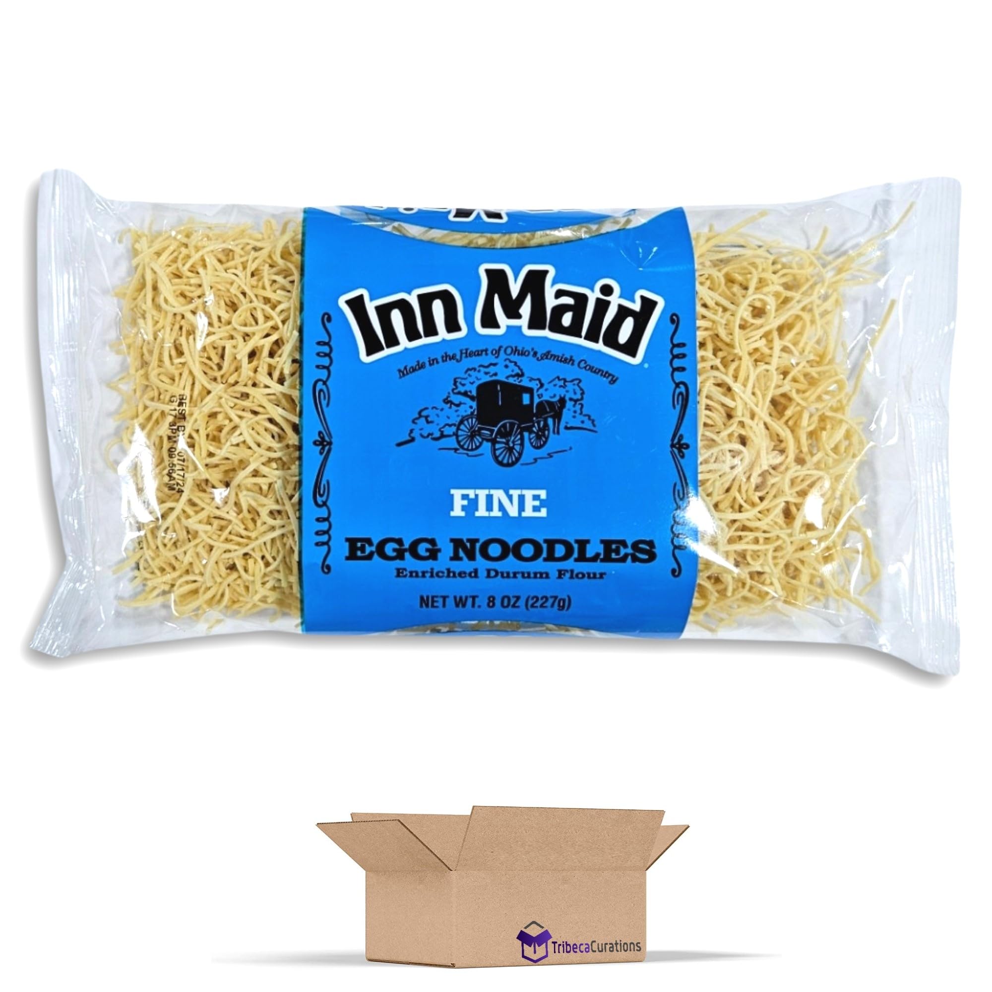 Fine Egg Noodles Value Pack | 8 oz, Pack of 6 3