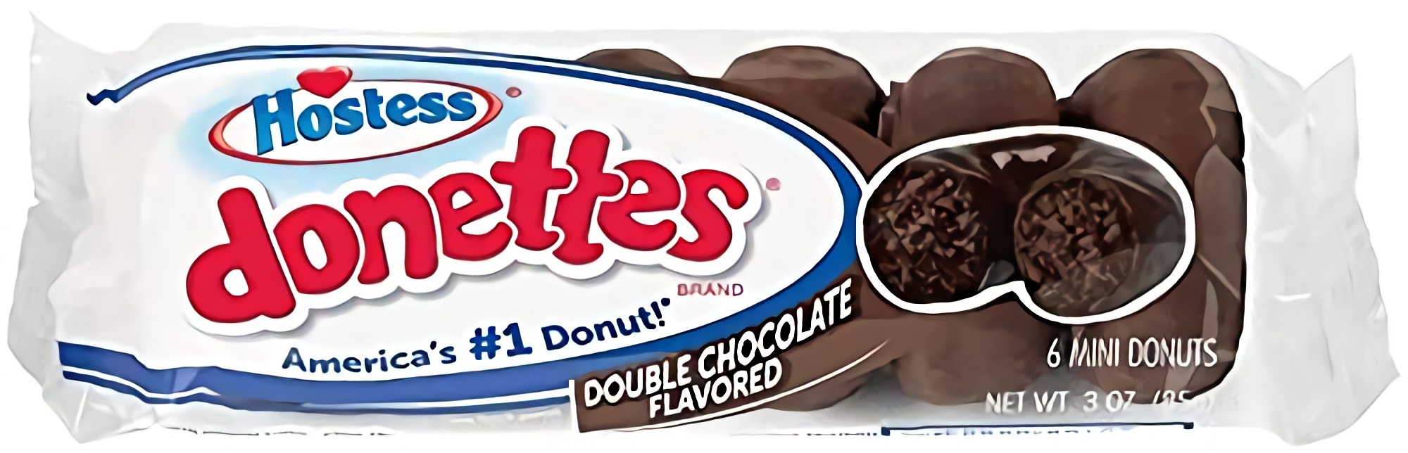 Hostess Donettes Variety | Powdered, Frosted, Double Chocolate, and Crunch | 12 Packs (72 Donettes) 5