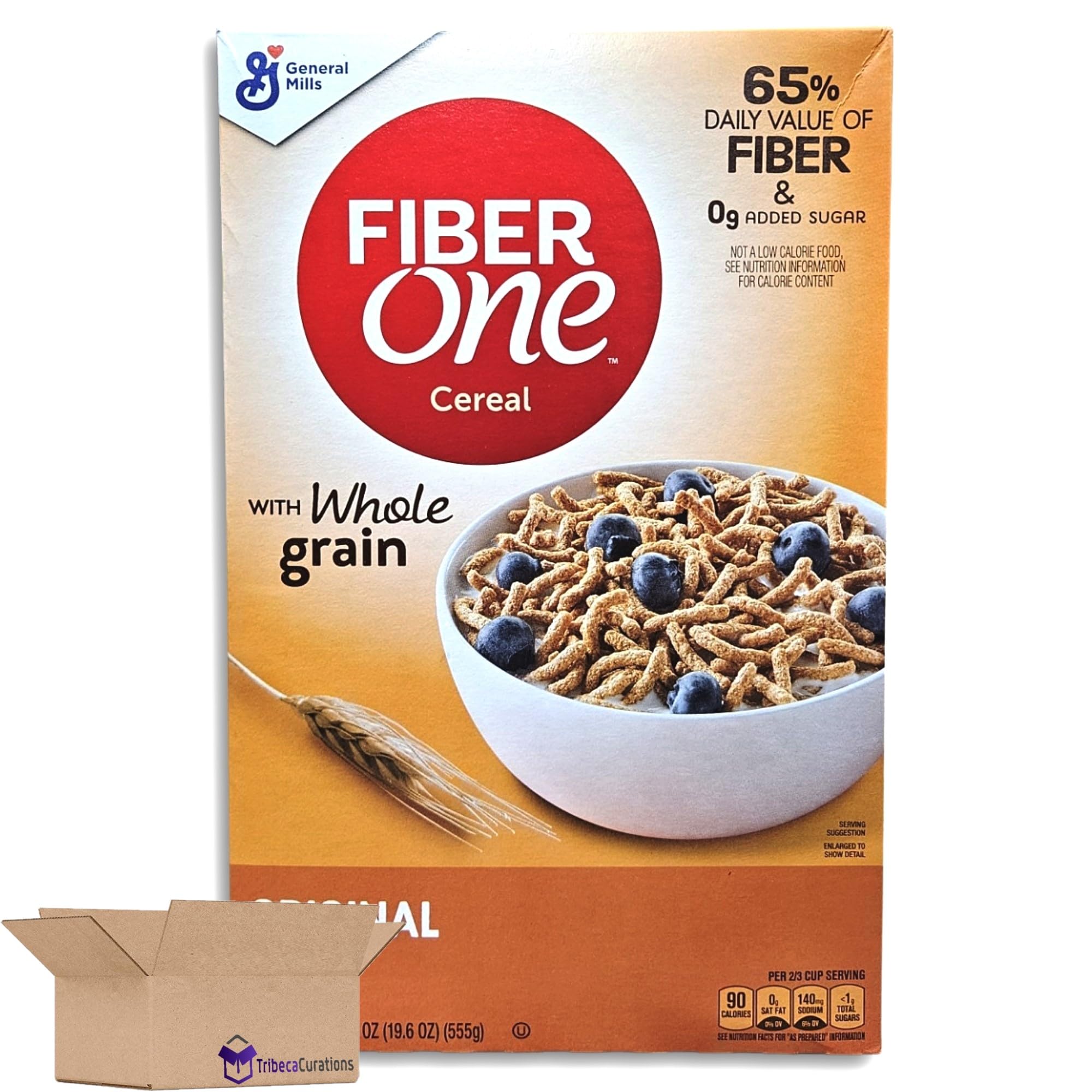 High Fiber One Bran Sticks Cereal Value Pack 19.6 Ounce Box | Pack of 2 3