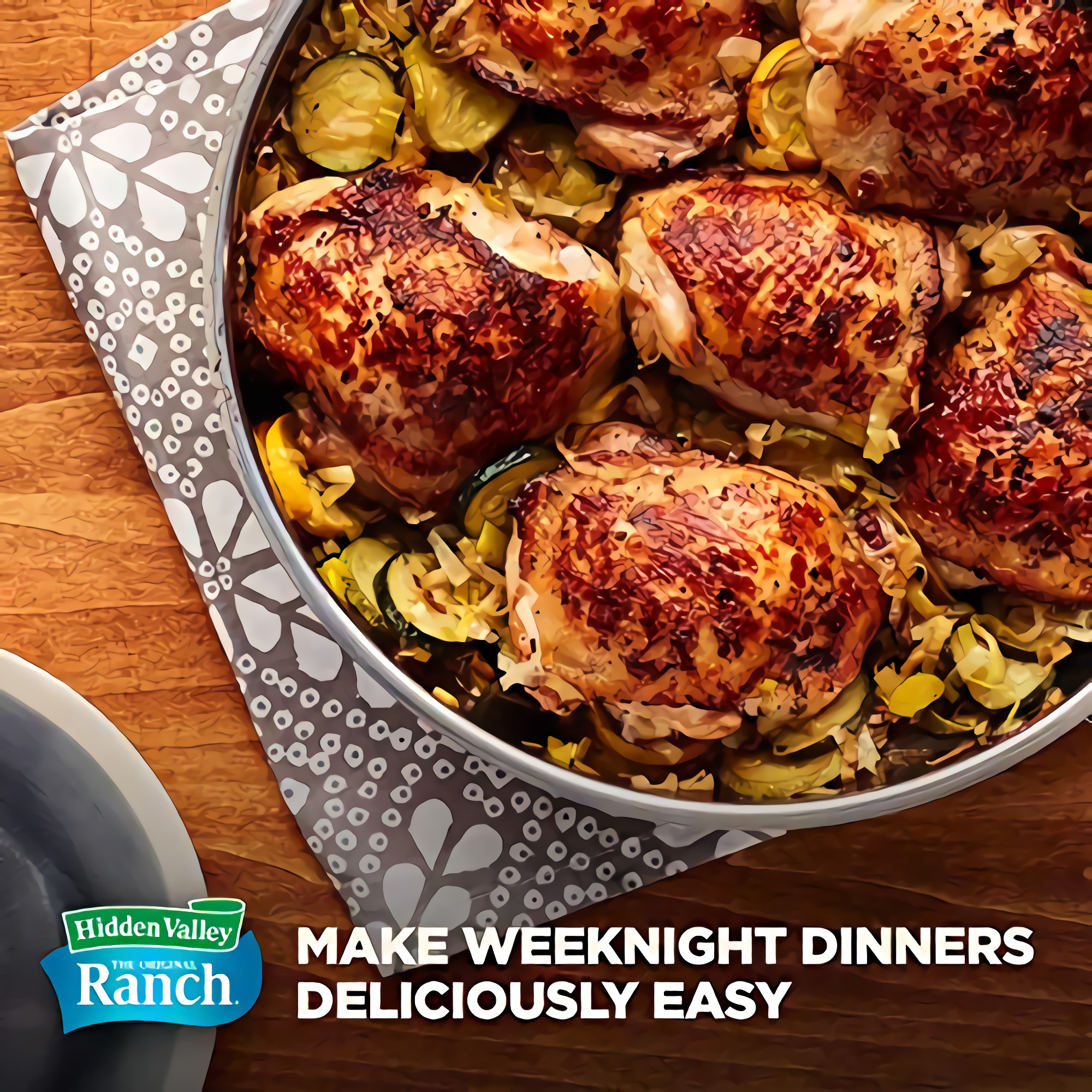 Hidden Valley Original Ranch Salad Dressing Mix, Gluten Free - 8 Ounce Packet (Pack of 12) 3