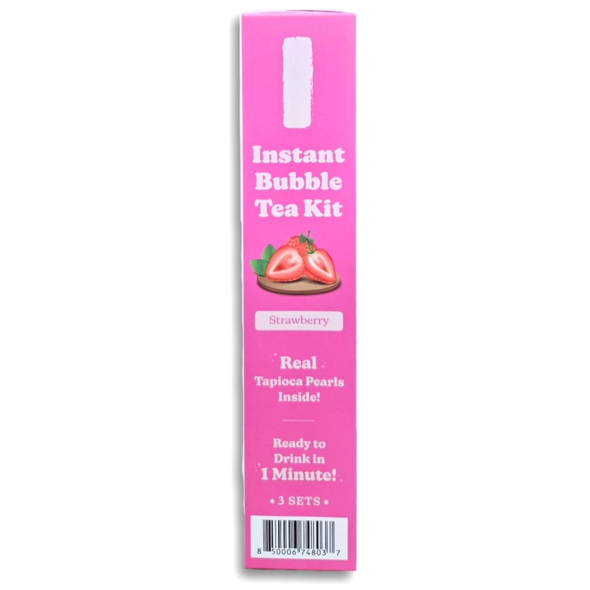 Instant Bubble Tea Kit Value Pack   Strawberry | Pack of 4 (12 Total Kits) 6