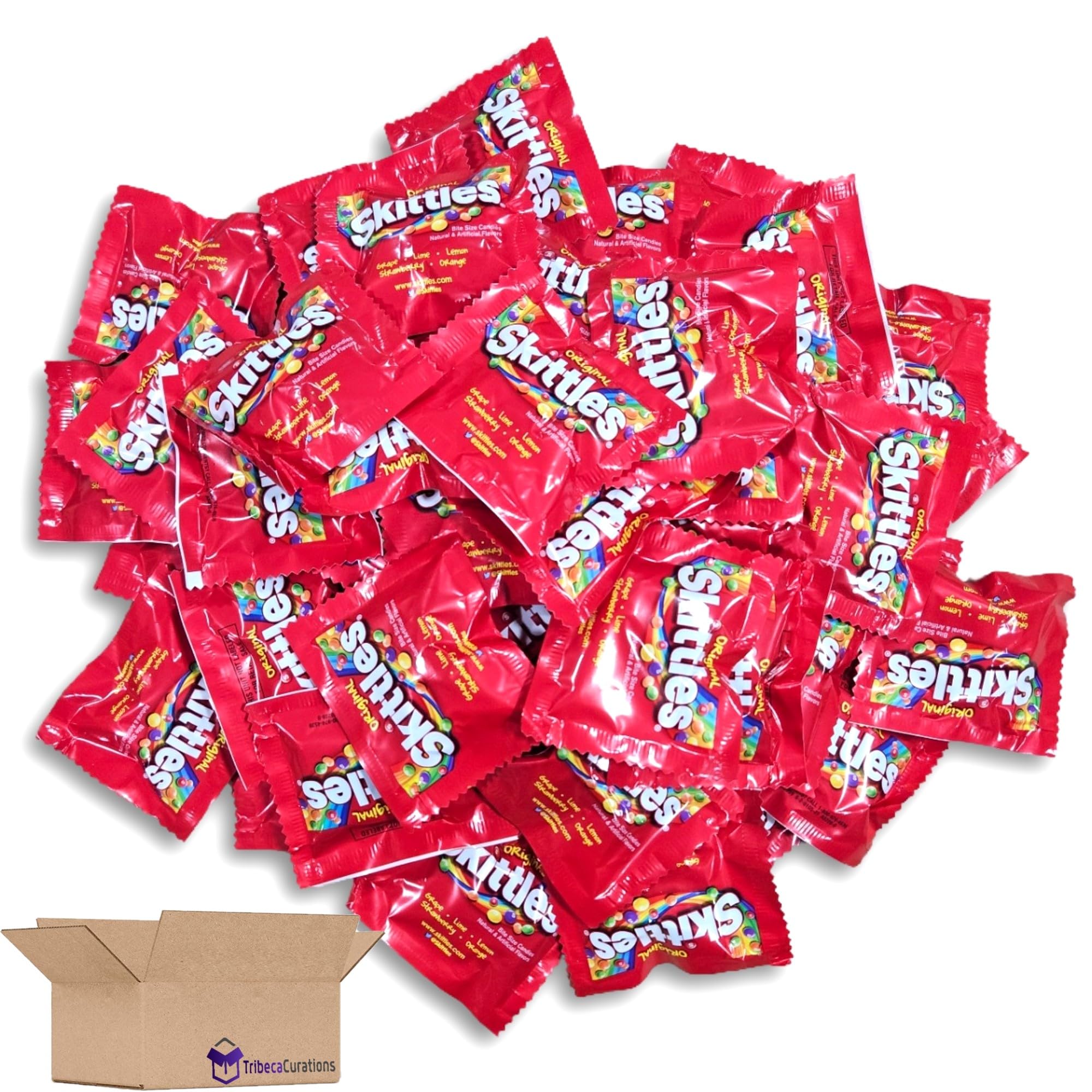 Bite Sized Fruit Flavored Chewy Candies Value Pack   Fun Size Bag | 2 Pounds Bulk 3
