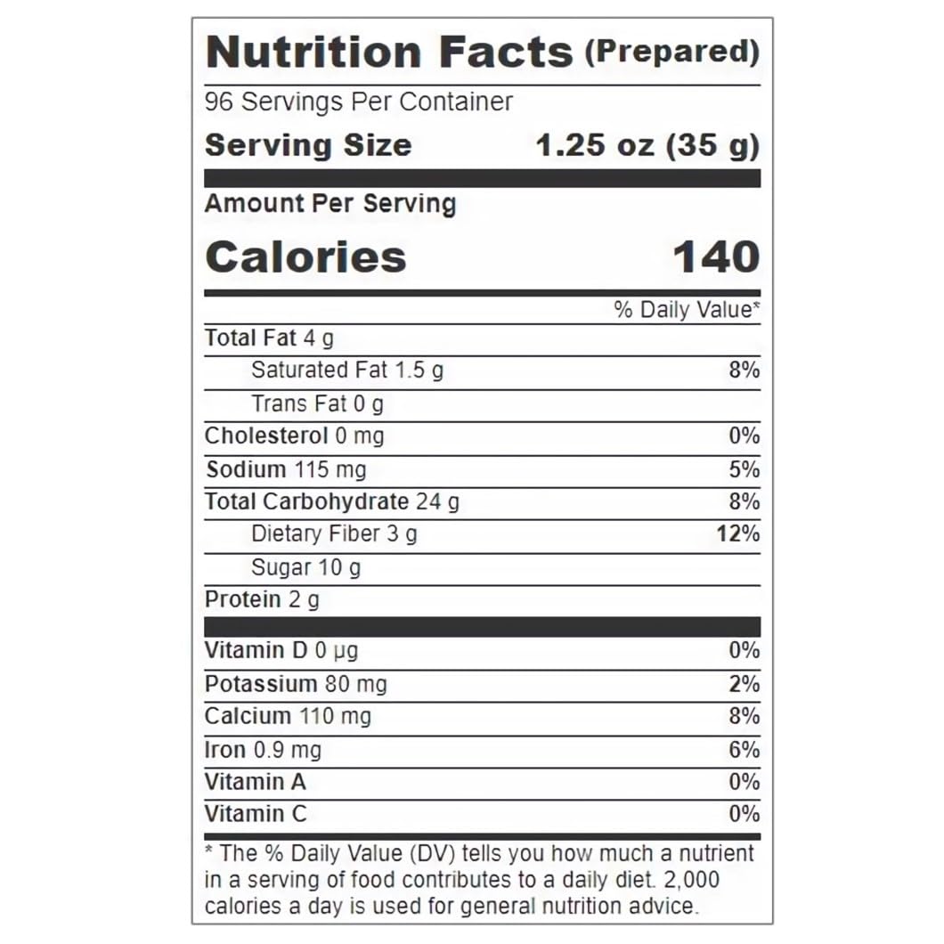 Readi-Bake Mini Benefit Bars Value Pack   1.25 Ounce | Oatmeal Chocolate Chip | Pack of 48 5