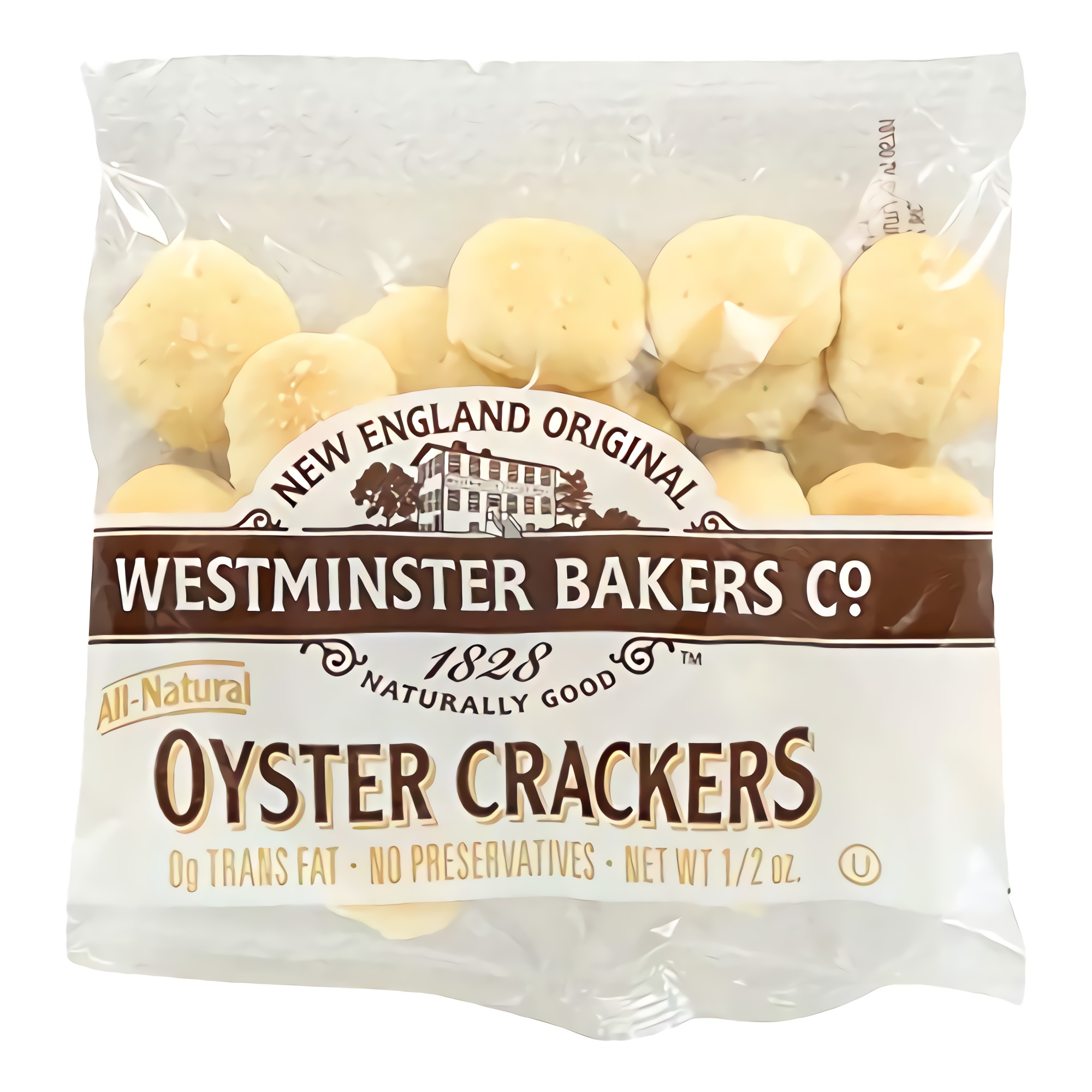 Westminster Bakers All Natural Crackers, Oyster, 0.5 Ounce (50 Pack) 2