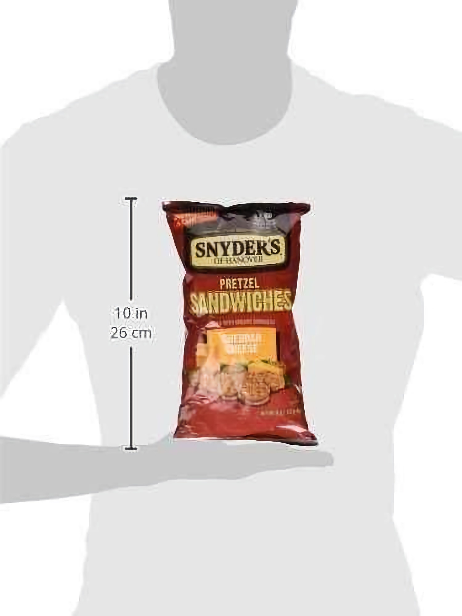 Snyder's of Hanover Pretzel Sandwiches - Cheddar Cheese - 8 oz - 2 pk 4