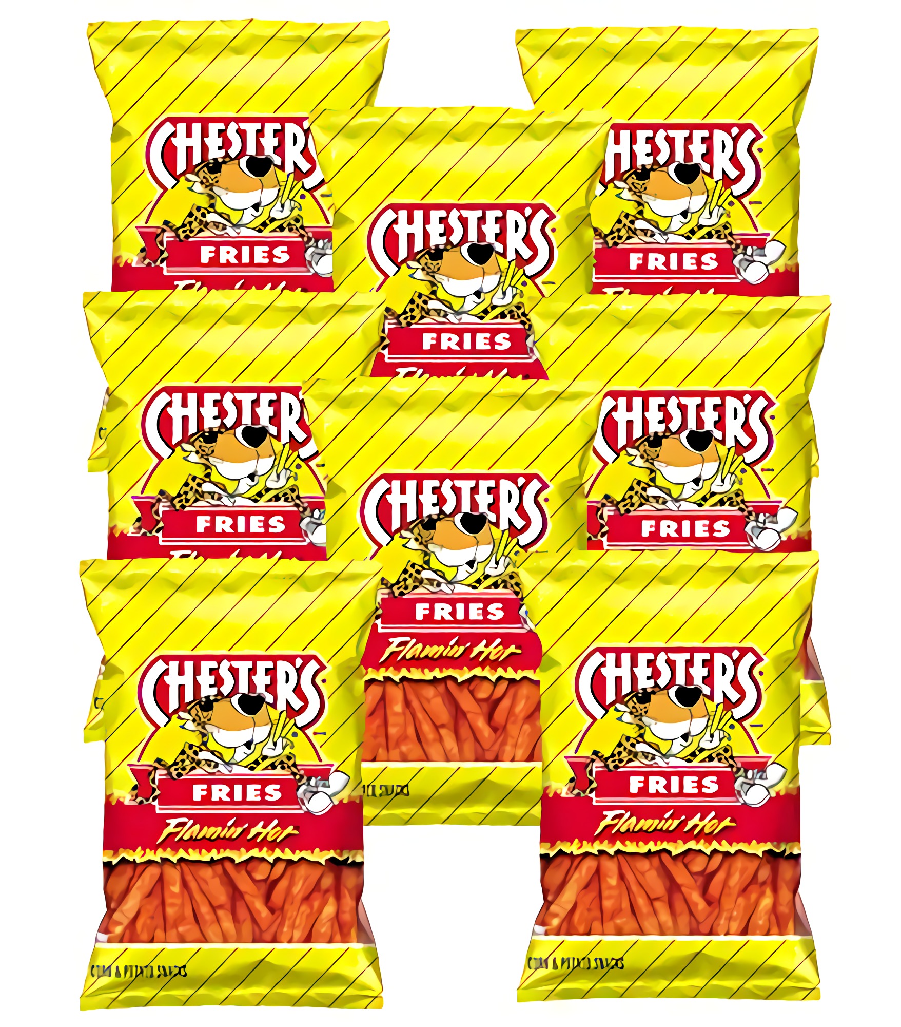 Chester's Flamin' Hot Fries, 1.75 oz bags (Pack of 8) 2
