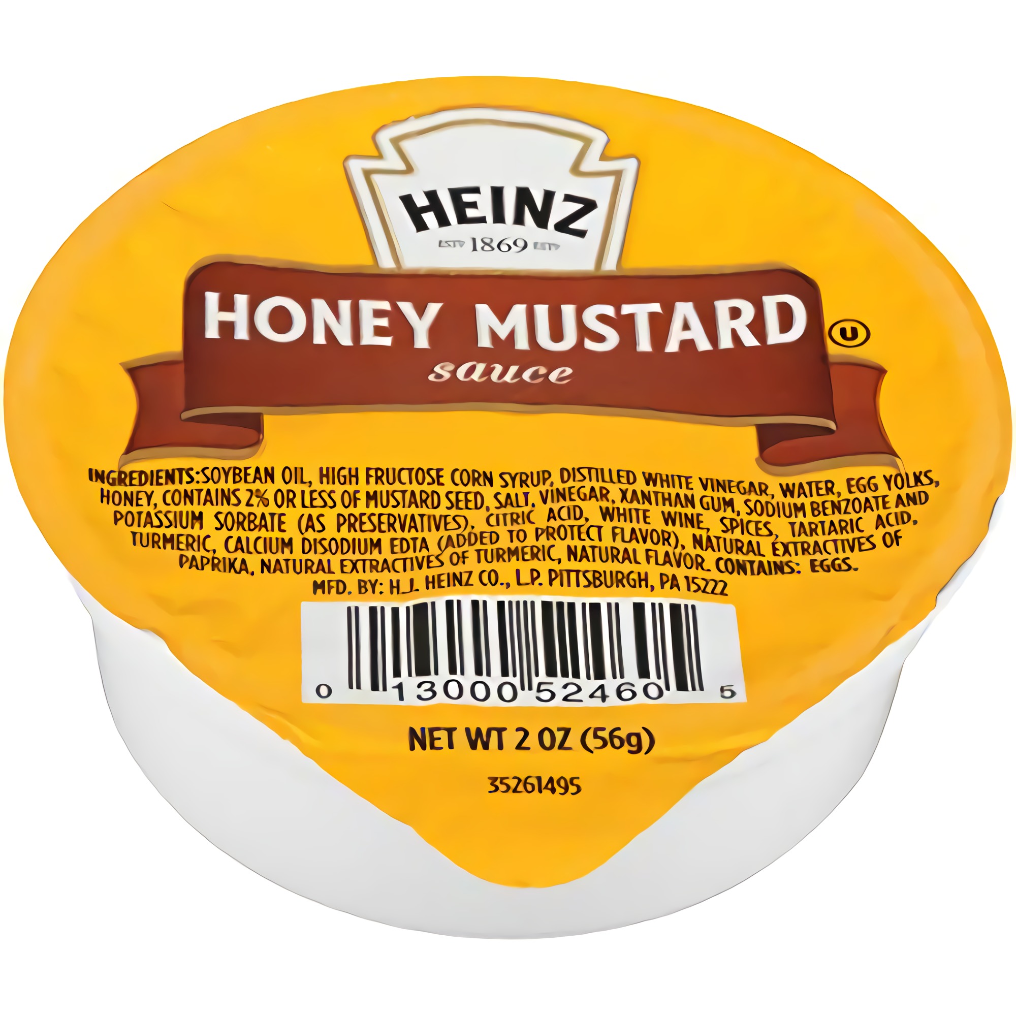 Heinz Honey Mustard Single Serve Dipping Sauce (60 ct Pack, 2 oz Dipping Cups) 3