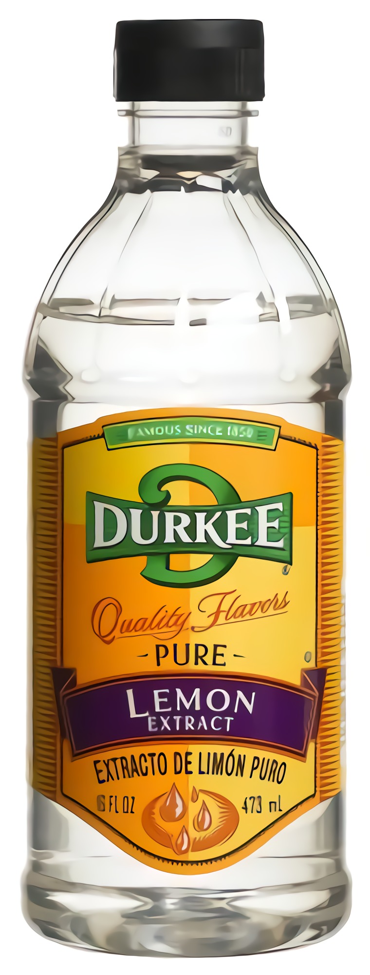 Durkee Lemon Pure Extract, 16-Ounce Containers (Pack of 2)