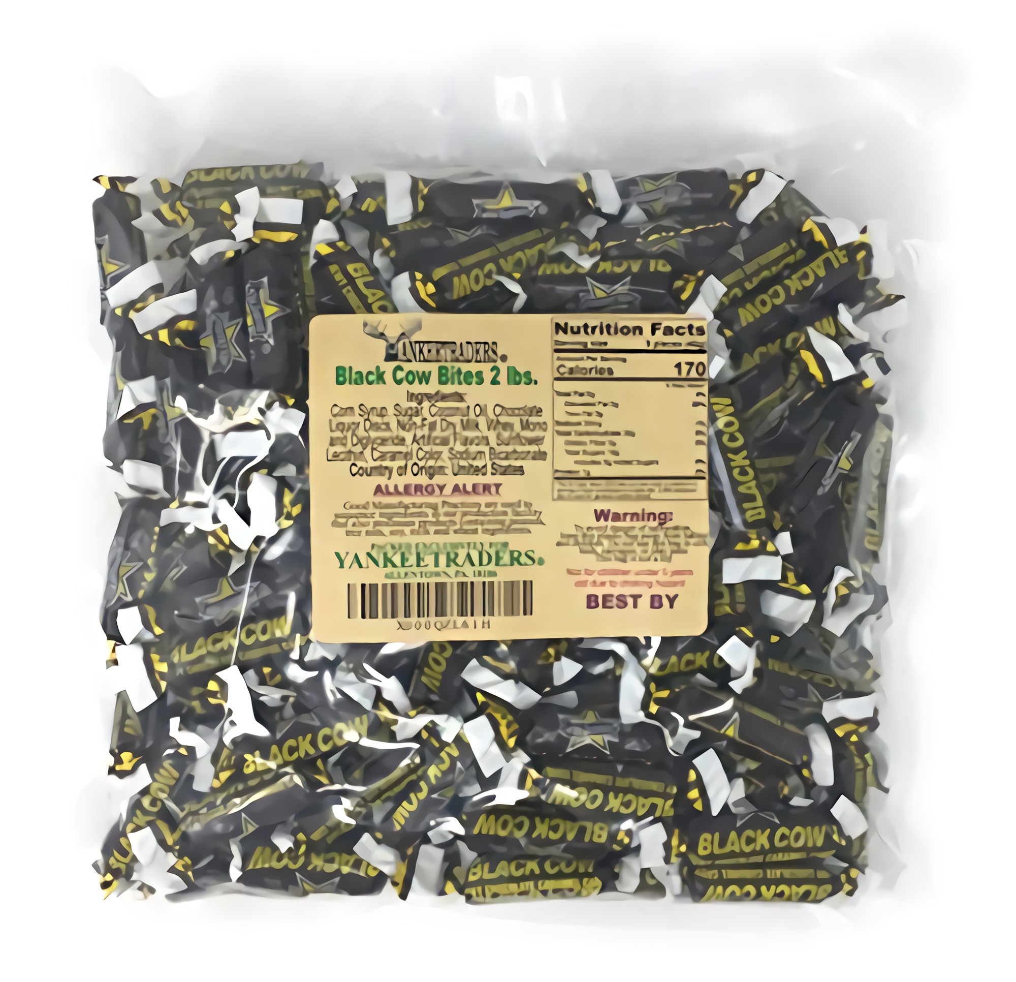 Black Cow Chocolate Caramel Candy, 2 Lbs. (Bite Size) 3