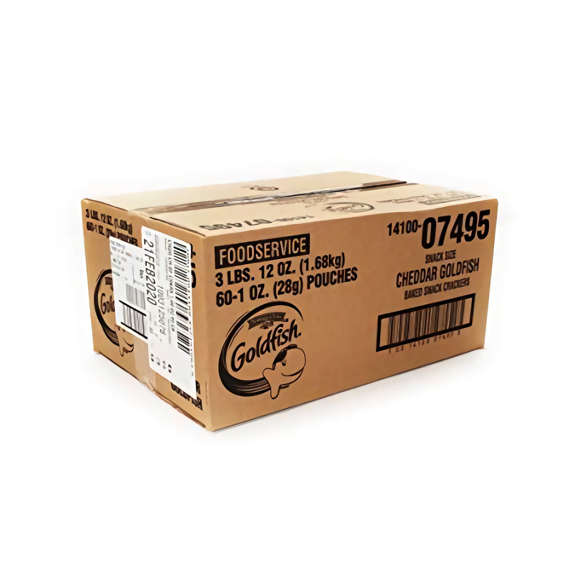 Pepperidge Farm Goldfish Baked Snack Crackers, Cheddar Cheese, 1 Ounce, Pack of 60 4