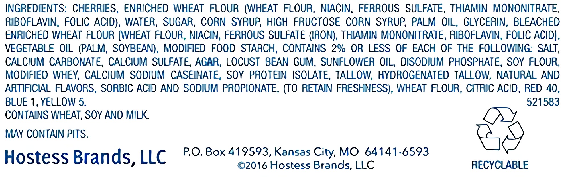 Hostess Cherry Fruit Pies Value Pack, 4.5 Ounce, 8 Count 6