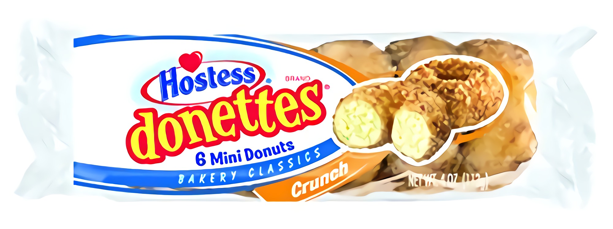 Hostess Crunch Donette Donuts Single Serve,10 count (Pack of 6) 4