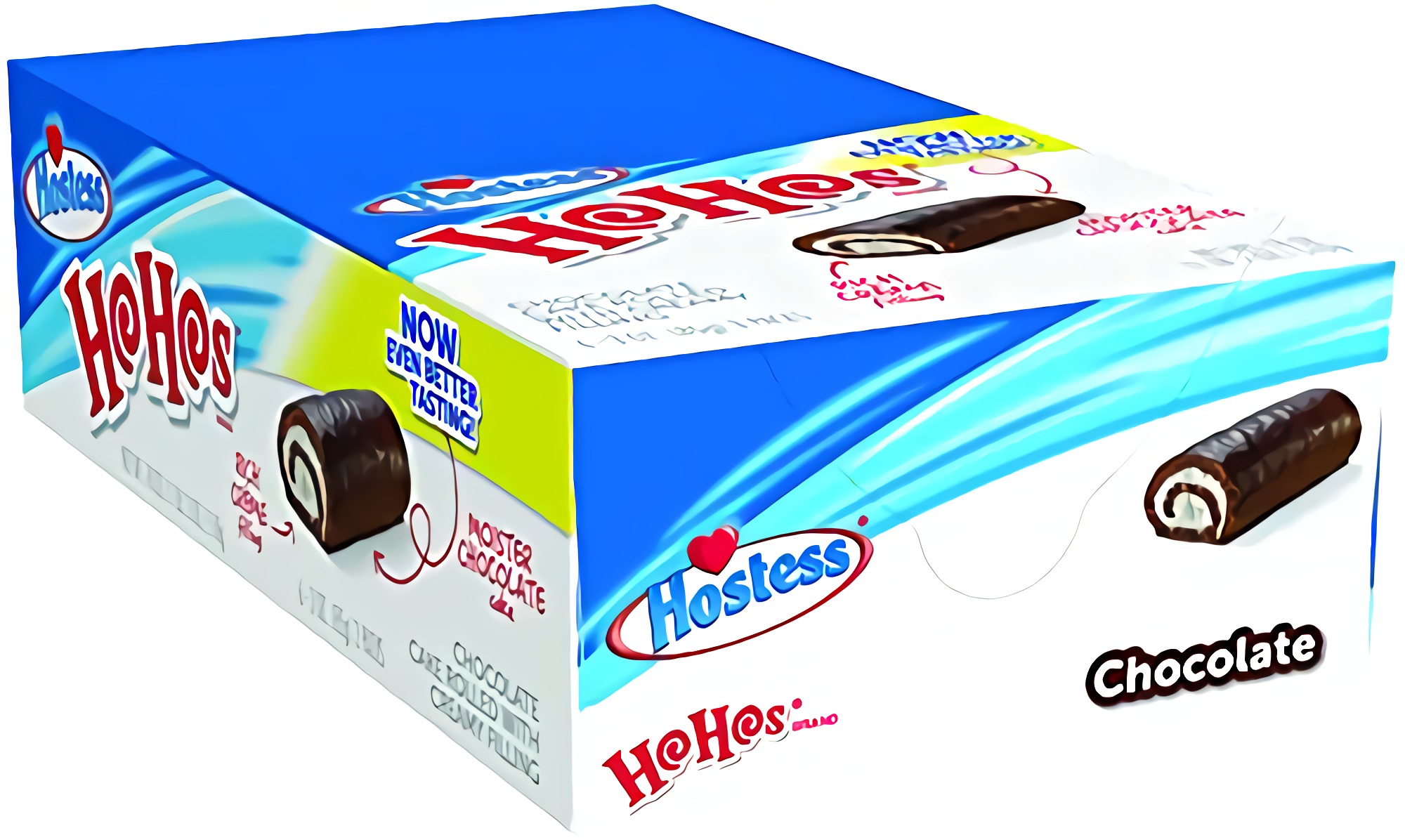 Hostess Ho Hos, Original Chocolate, 3 Ounce, 6 Count