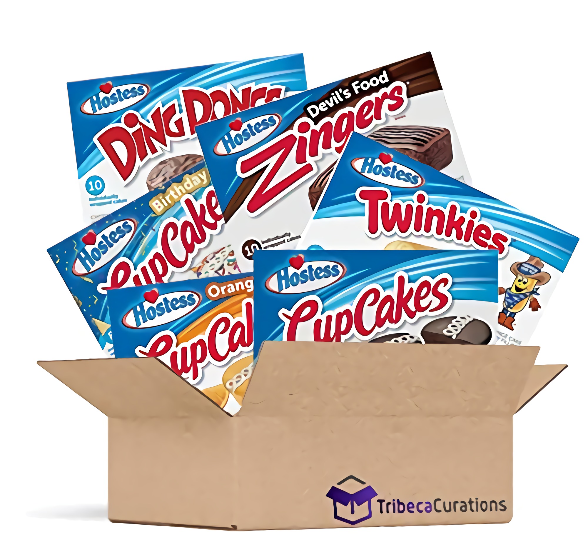 Hostess Snack Cake and Cupcake Variety Pack | 54 Cakes (Chocolate, Original Twinkies, Golden & Orange Cupcakes, Coffee cakes and Meltamors) | Multi-Flavor Desserts, Party Essential 2