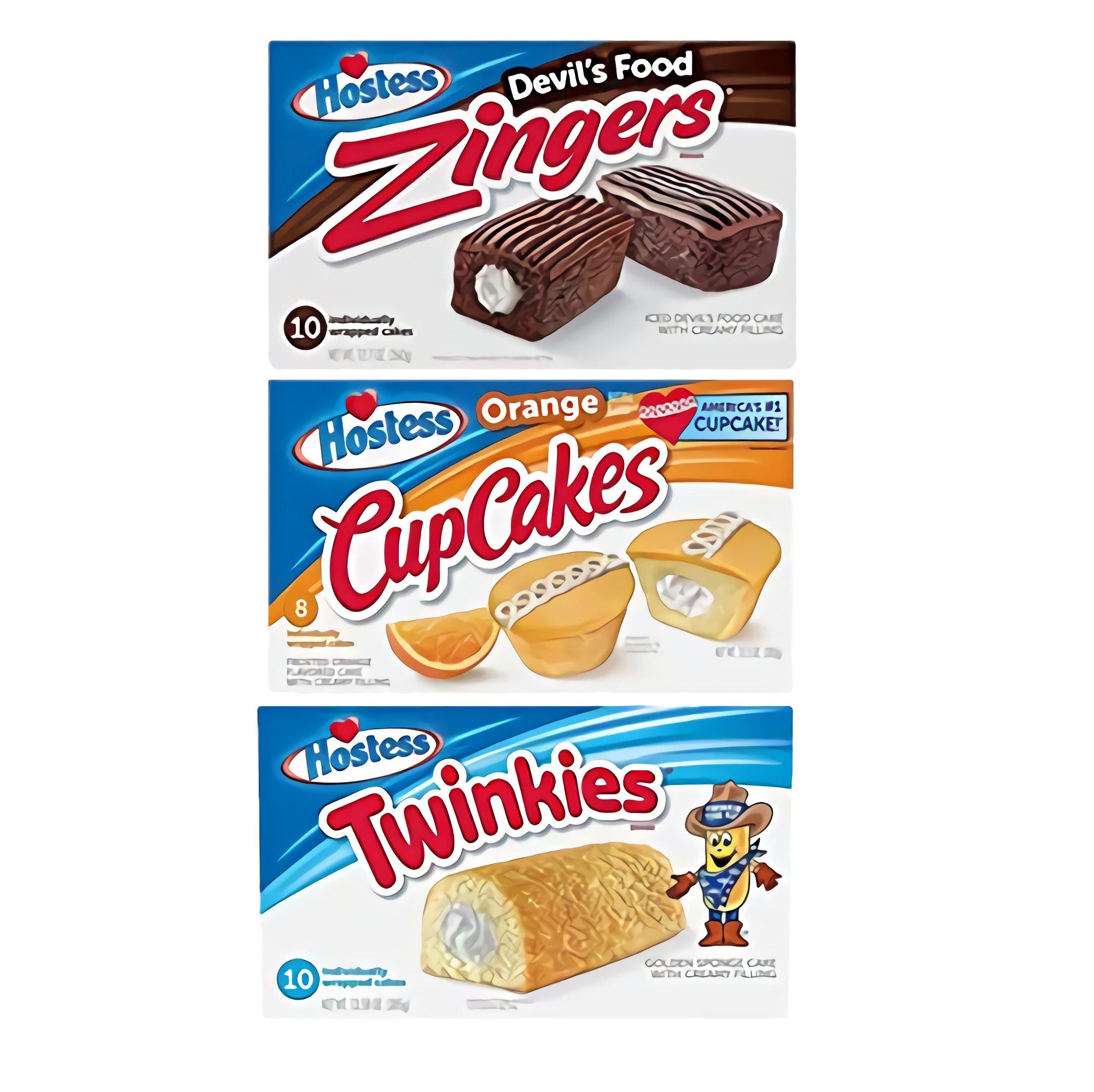 Hostess Snack Cake and Cupcake Variety Pack | 54 Cakes (Chocolate, Original Twinkies, Golden & Orange Cupcakes, Coffee cakes and Meltamors) | Multi-Flavor Desserts, Party Essential 3